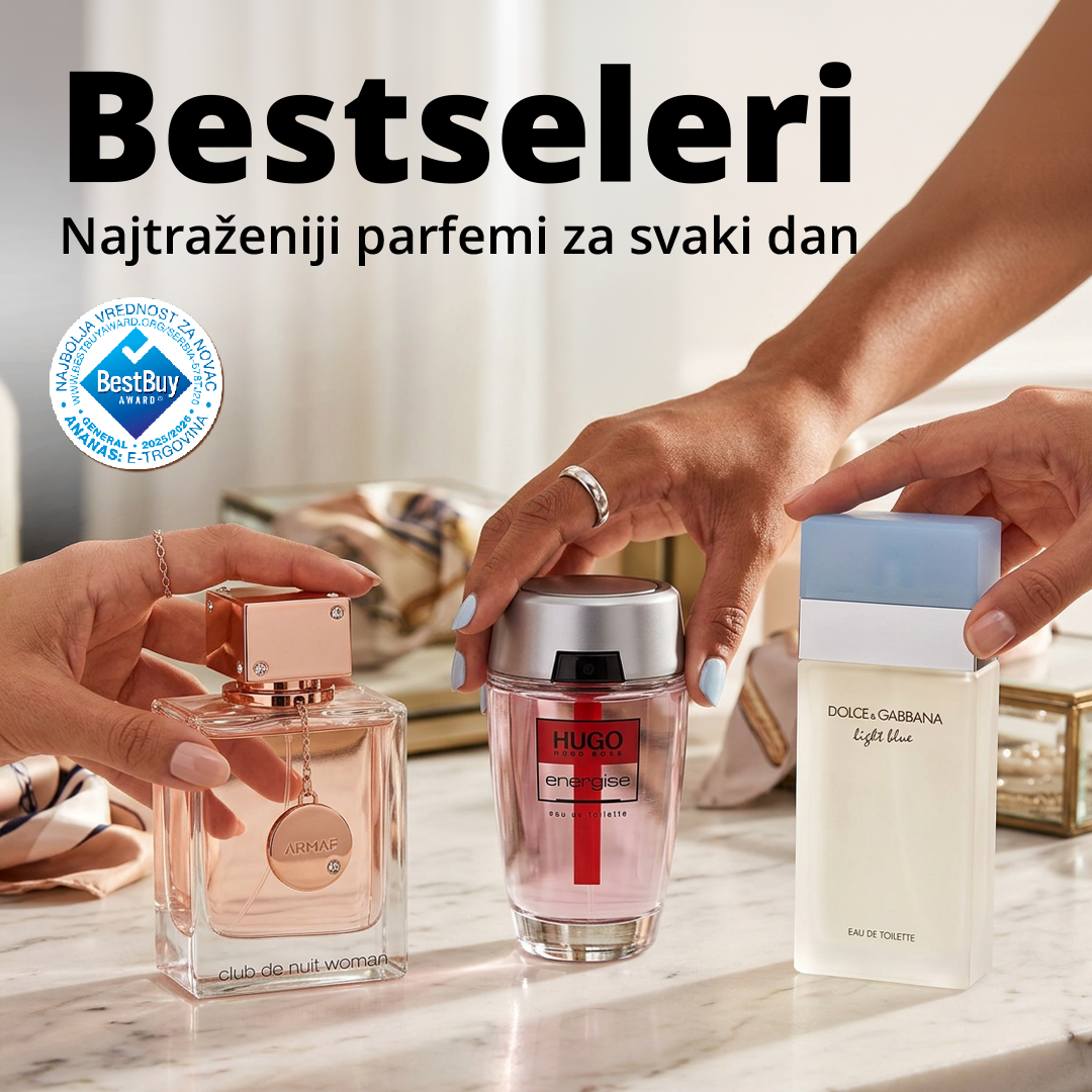 Ananas.rs Facebook ad: Parfemi kojima se kupci vraćaju.