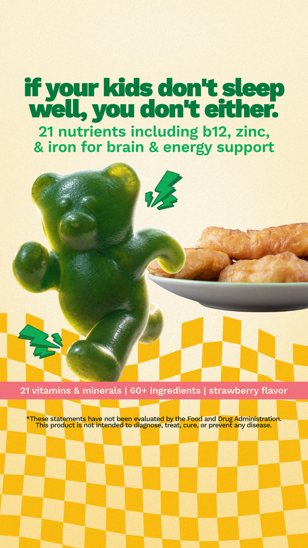 Grüns Kids Facebook ad