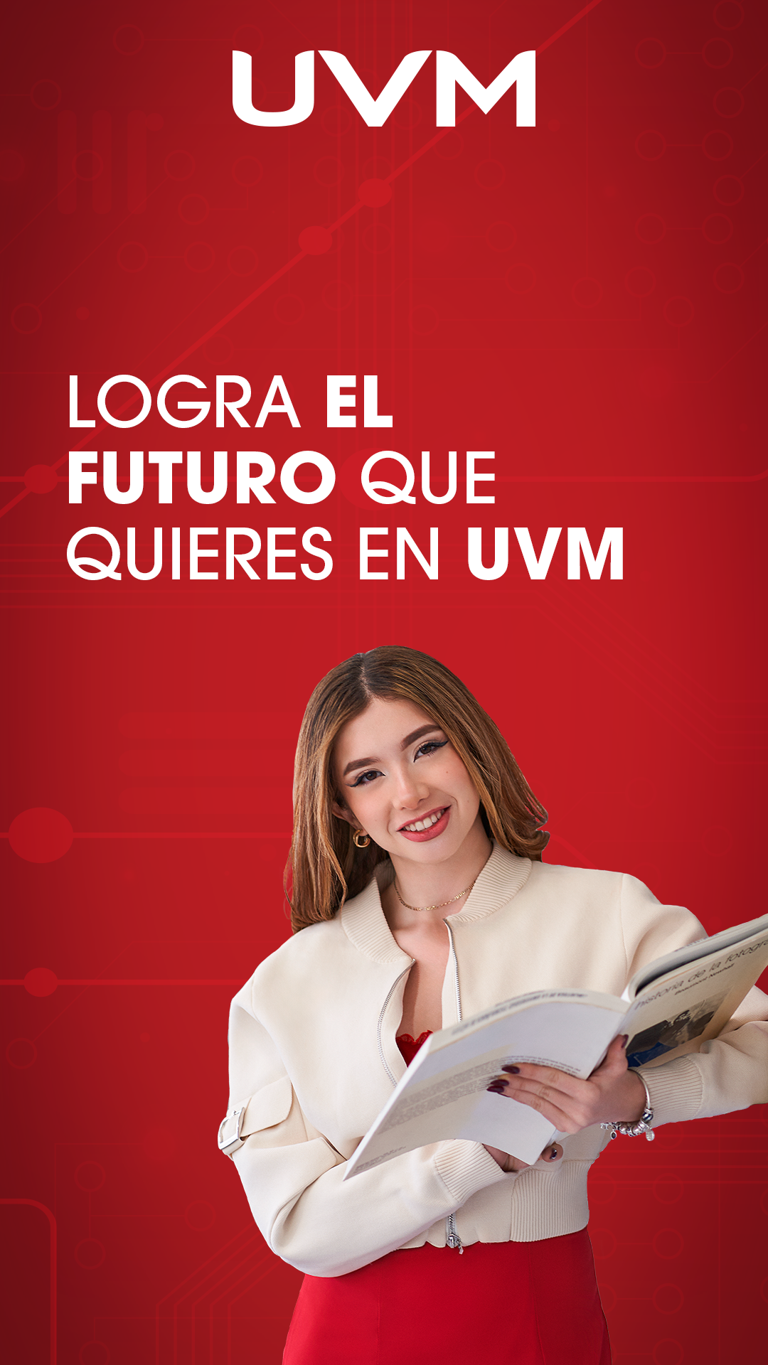 UVM Facebook ad