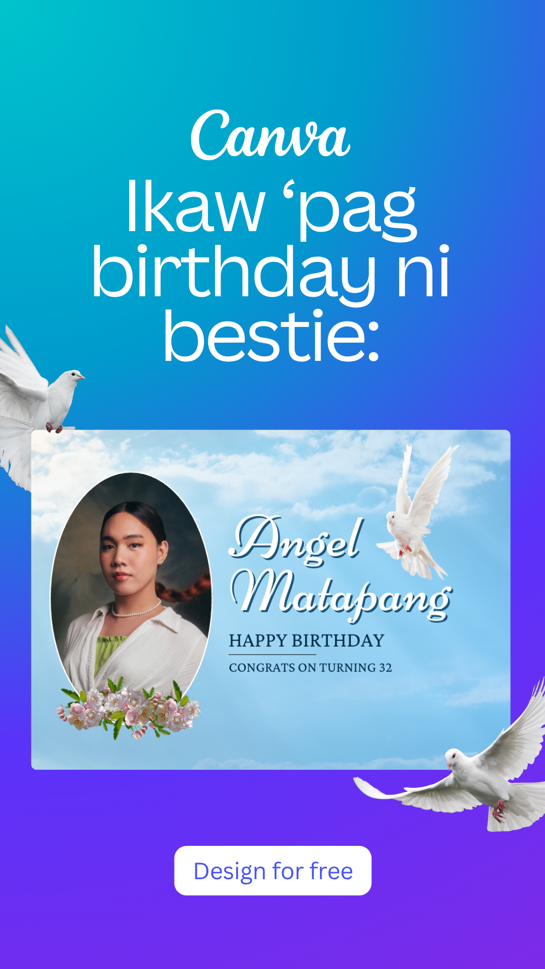 Canva Facebook ad