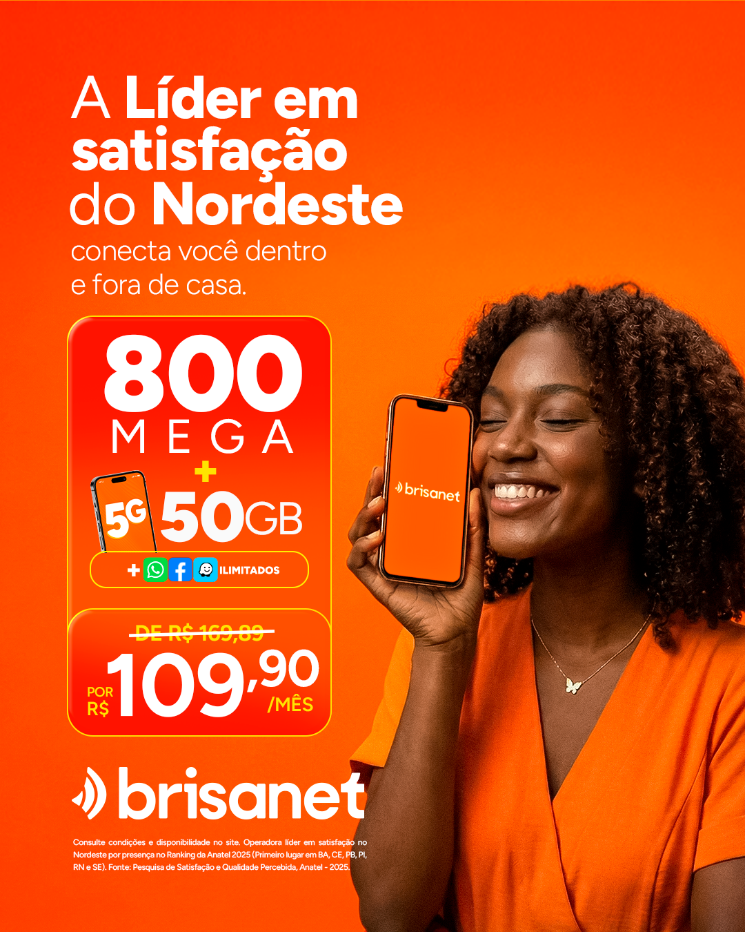 Brisanet Telecomunicações Facebook ad