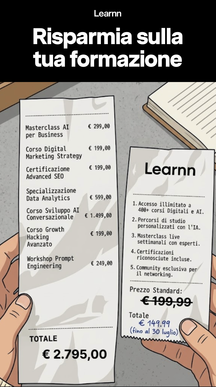Learnn Facebook ad