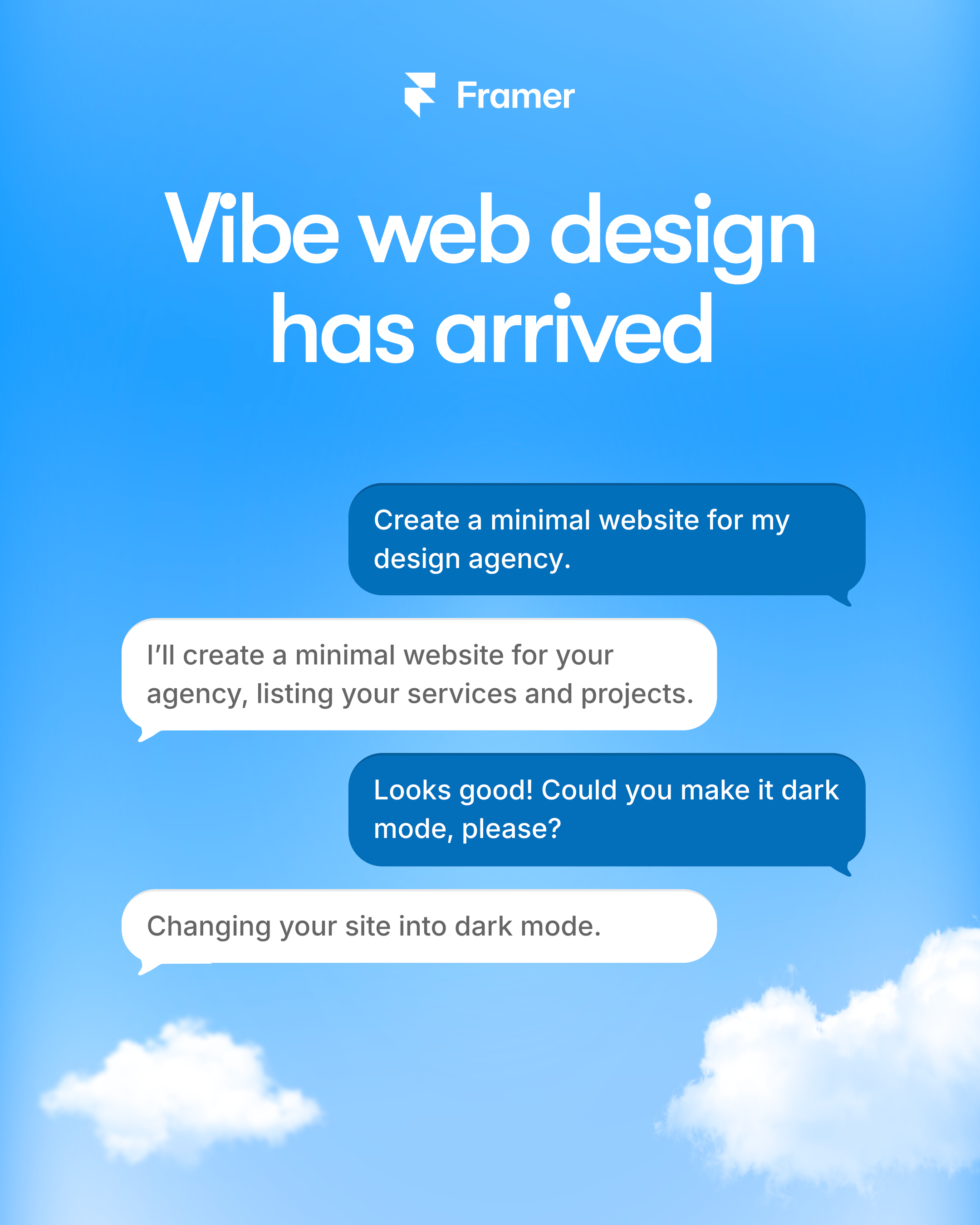 Framer Facebook ad