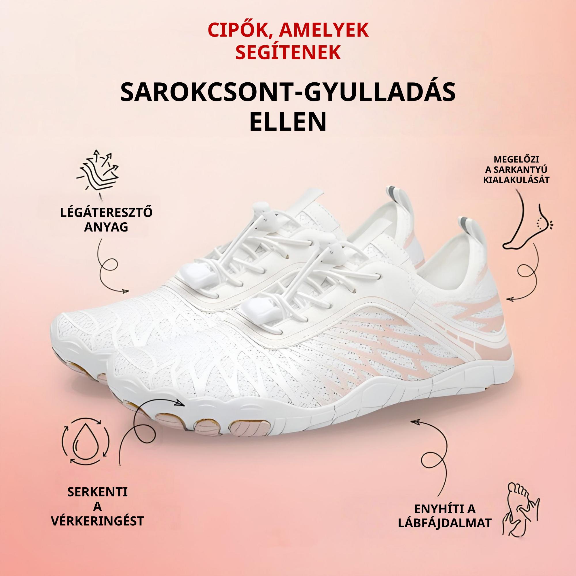 Bareon Europe Facebook ad: Mezítlábas cipők az egészségért