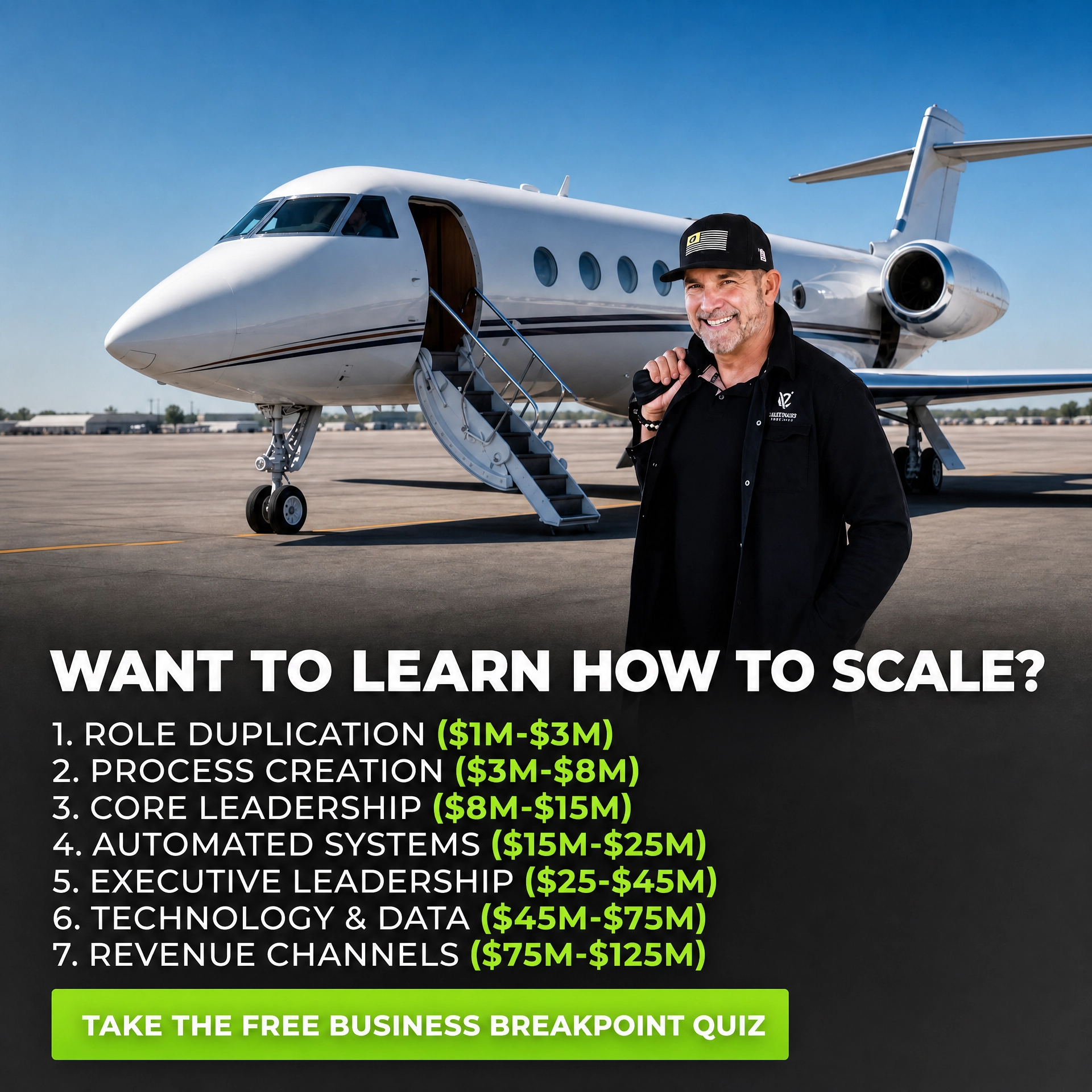 Cardone Ventures Facebook ad: Take The Free Quiz