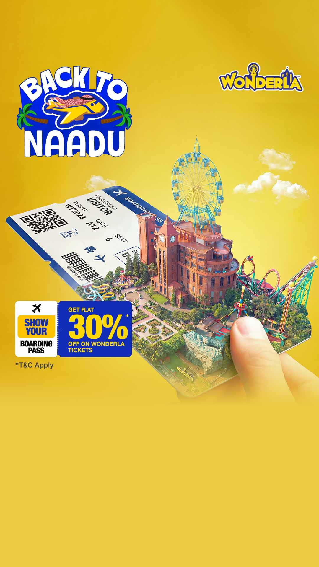 Wonderla Facebook ad