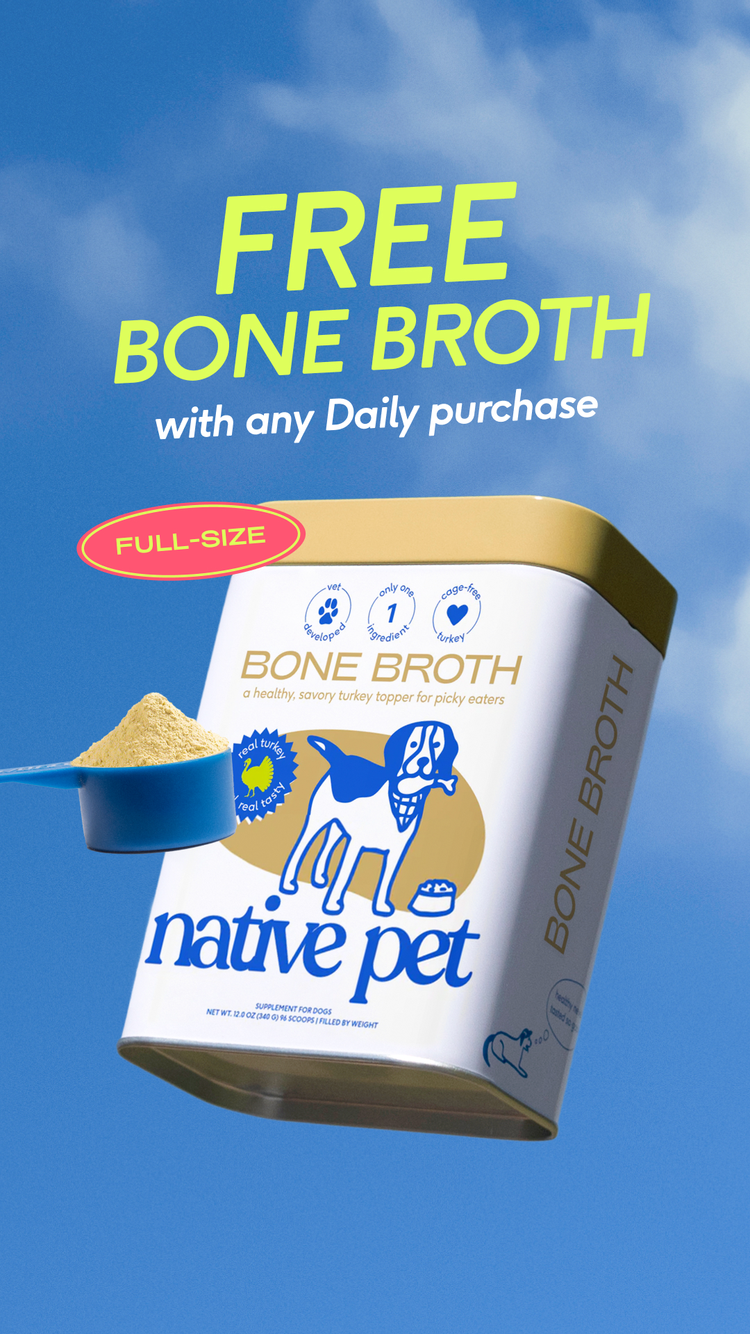 Native Pet Facebook ad