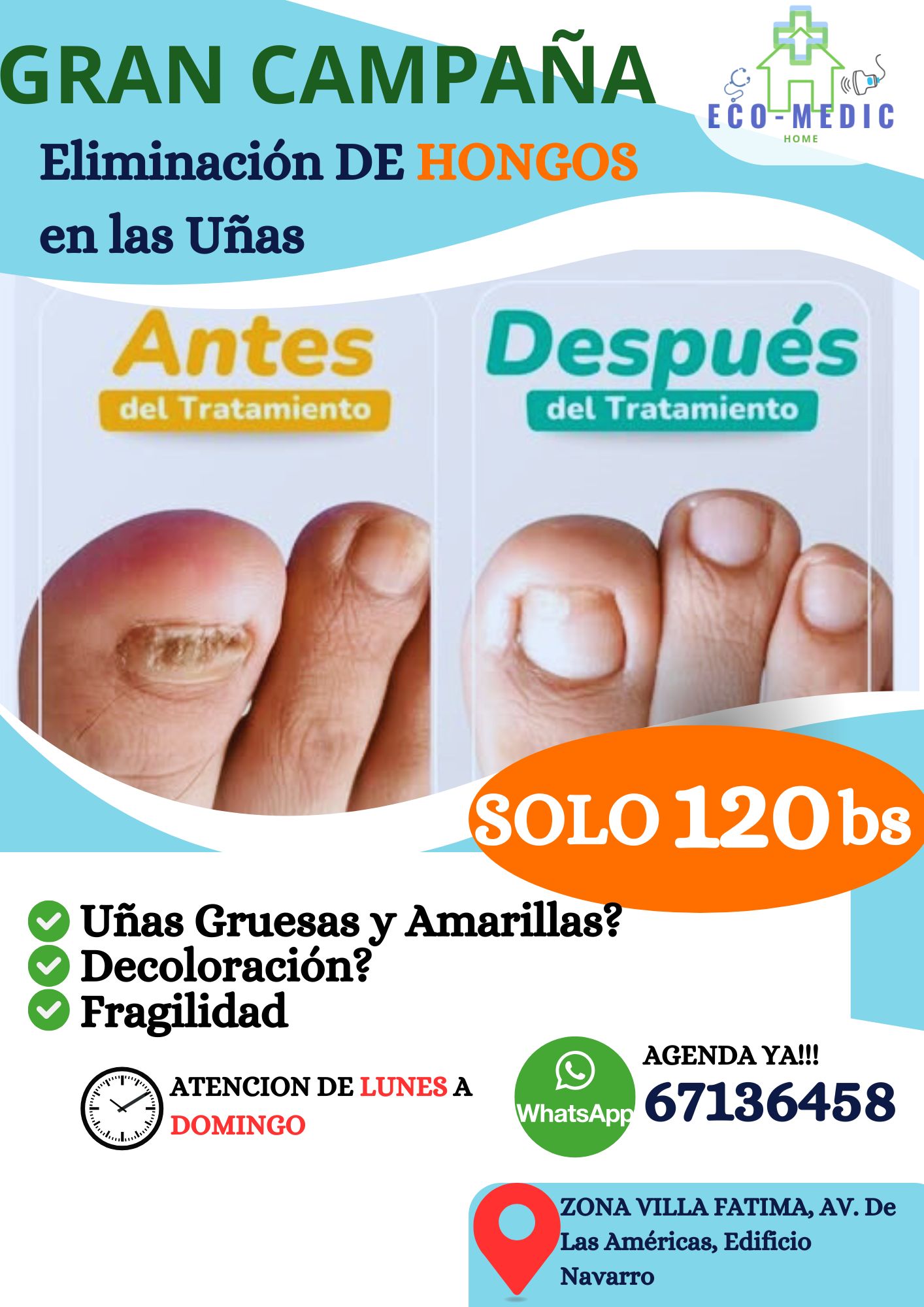 ECO MEDIC HOME Facebook ad: GRAN CAMPAÑA MÉDICA, ECO-MEDIC HOME