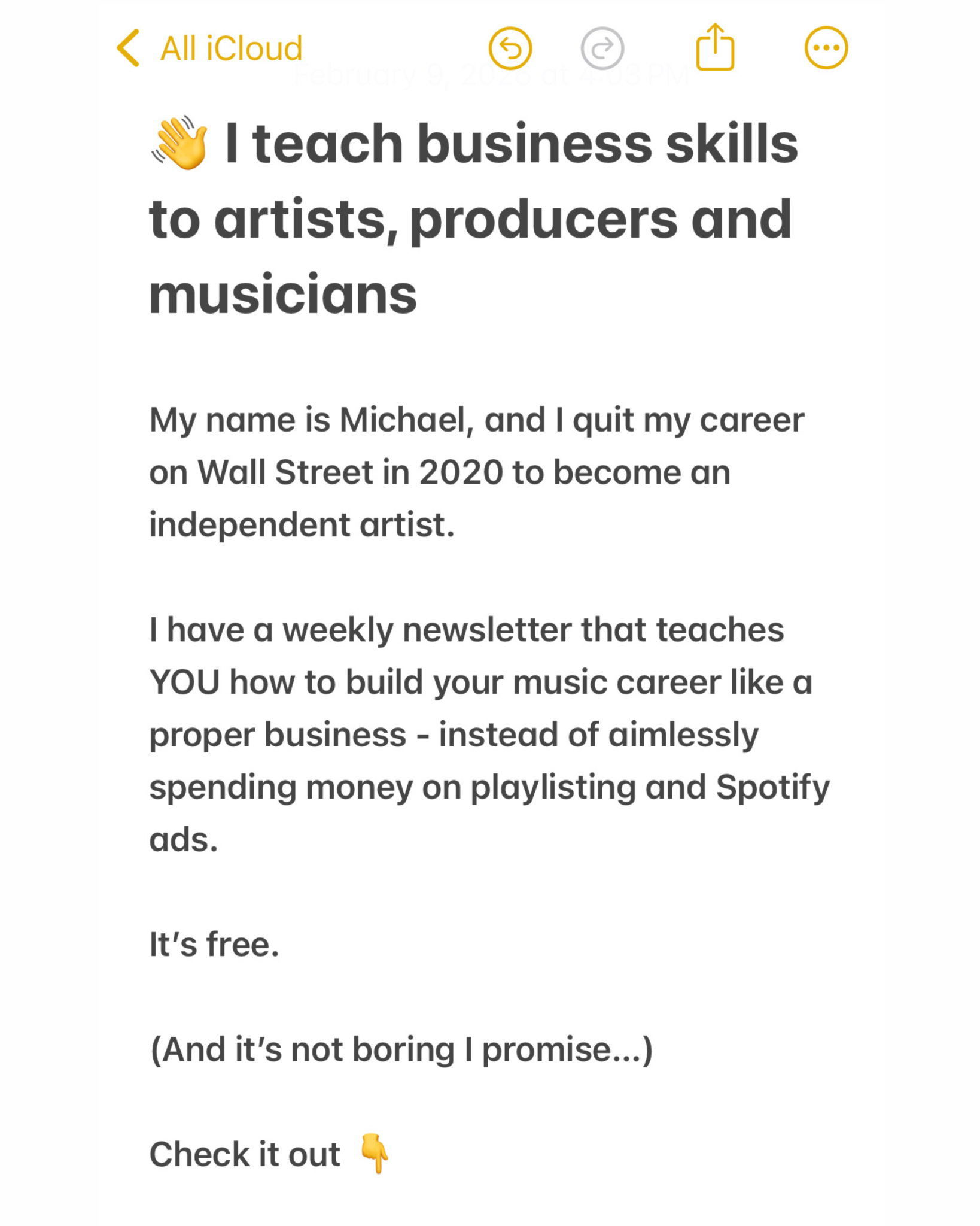 Mad Records Collective Facebook ad