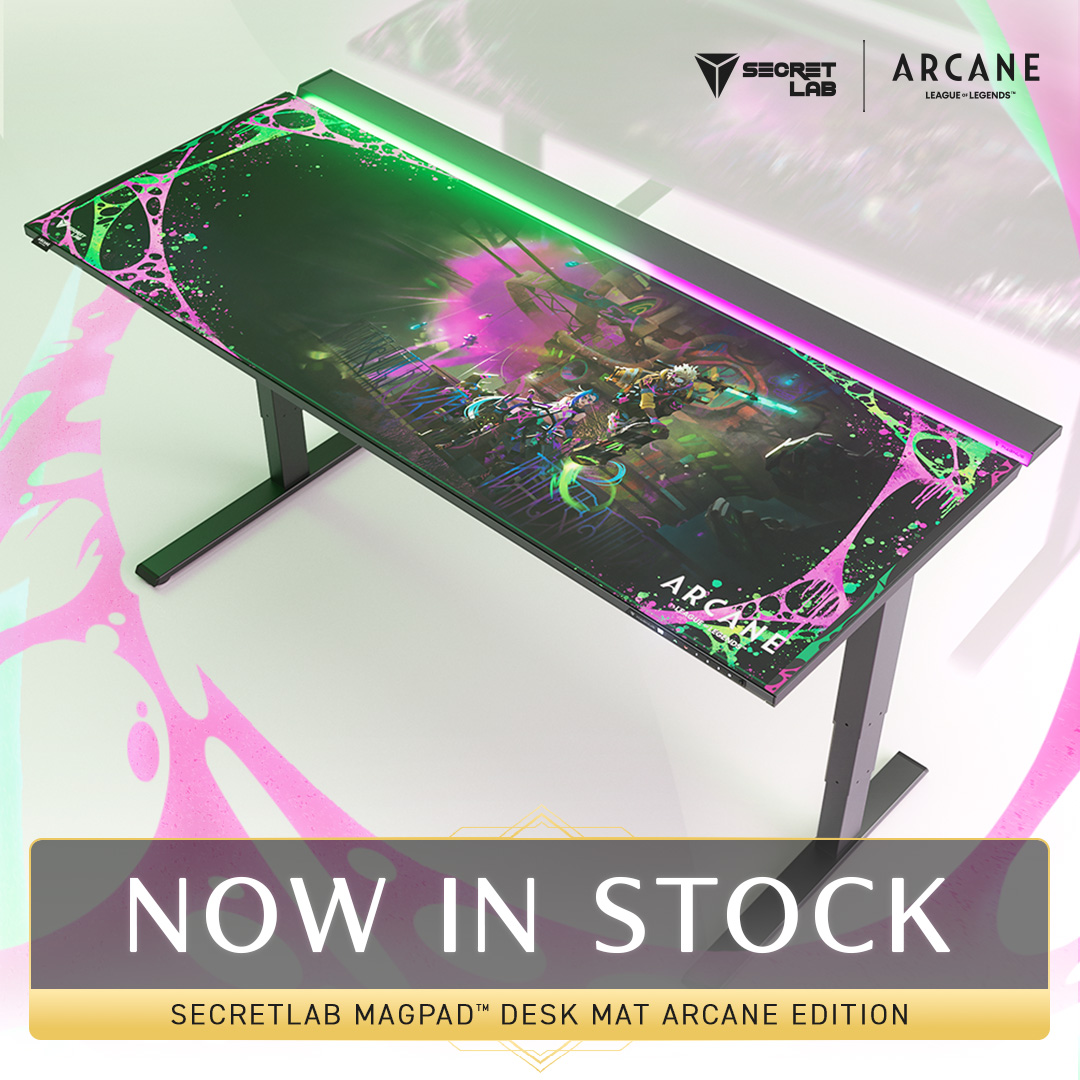 Secretlab Facebook ad: Step into the Anomaly. Get yours now.