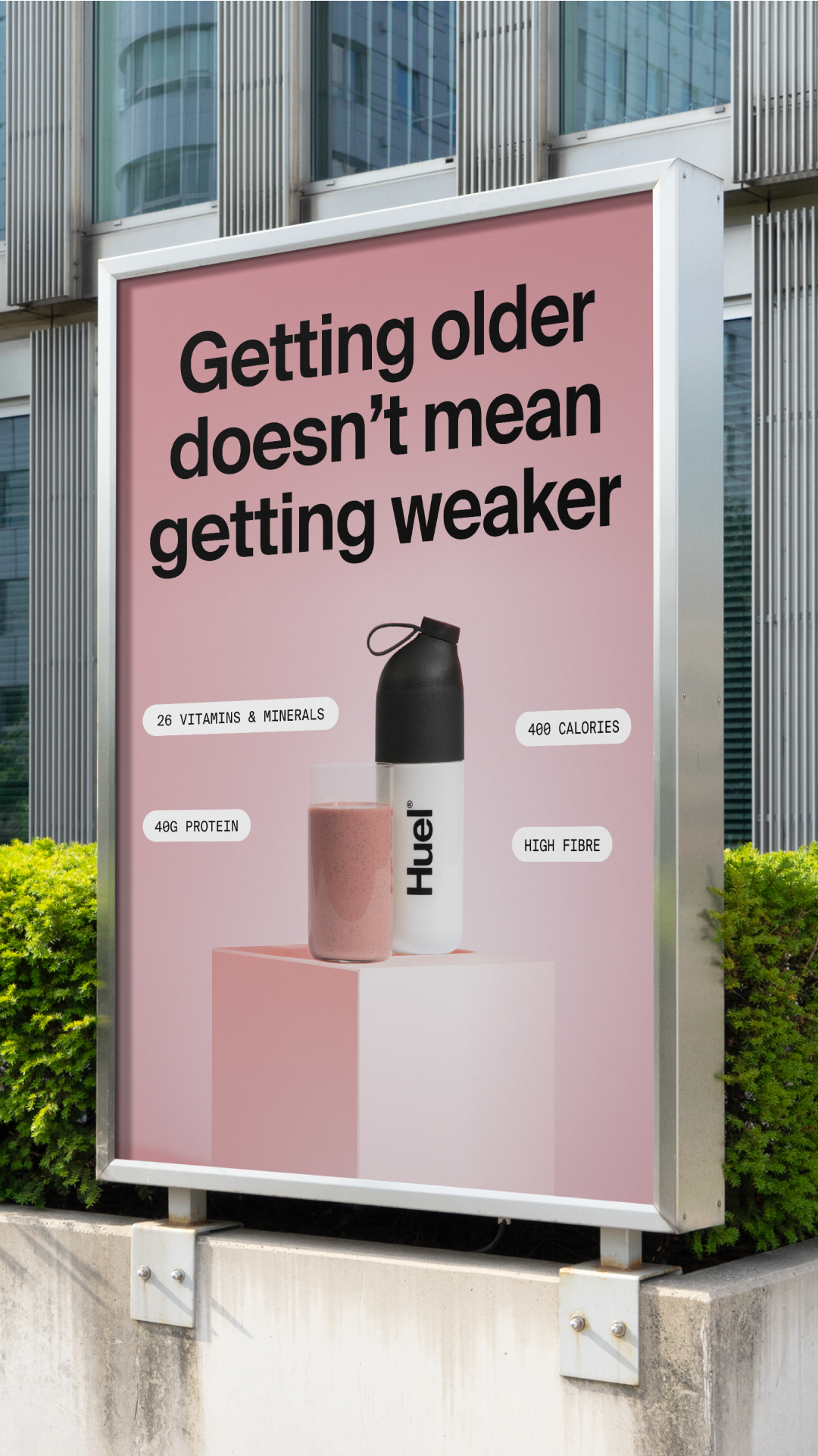 Huel Facebook ad