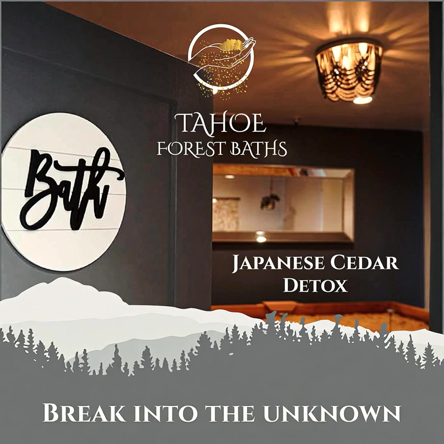 Tahoe Forest Baths Facebook ad