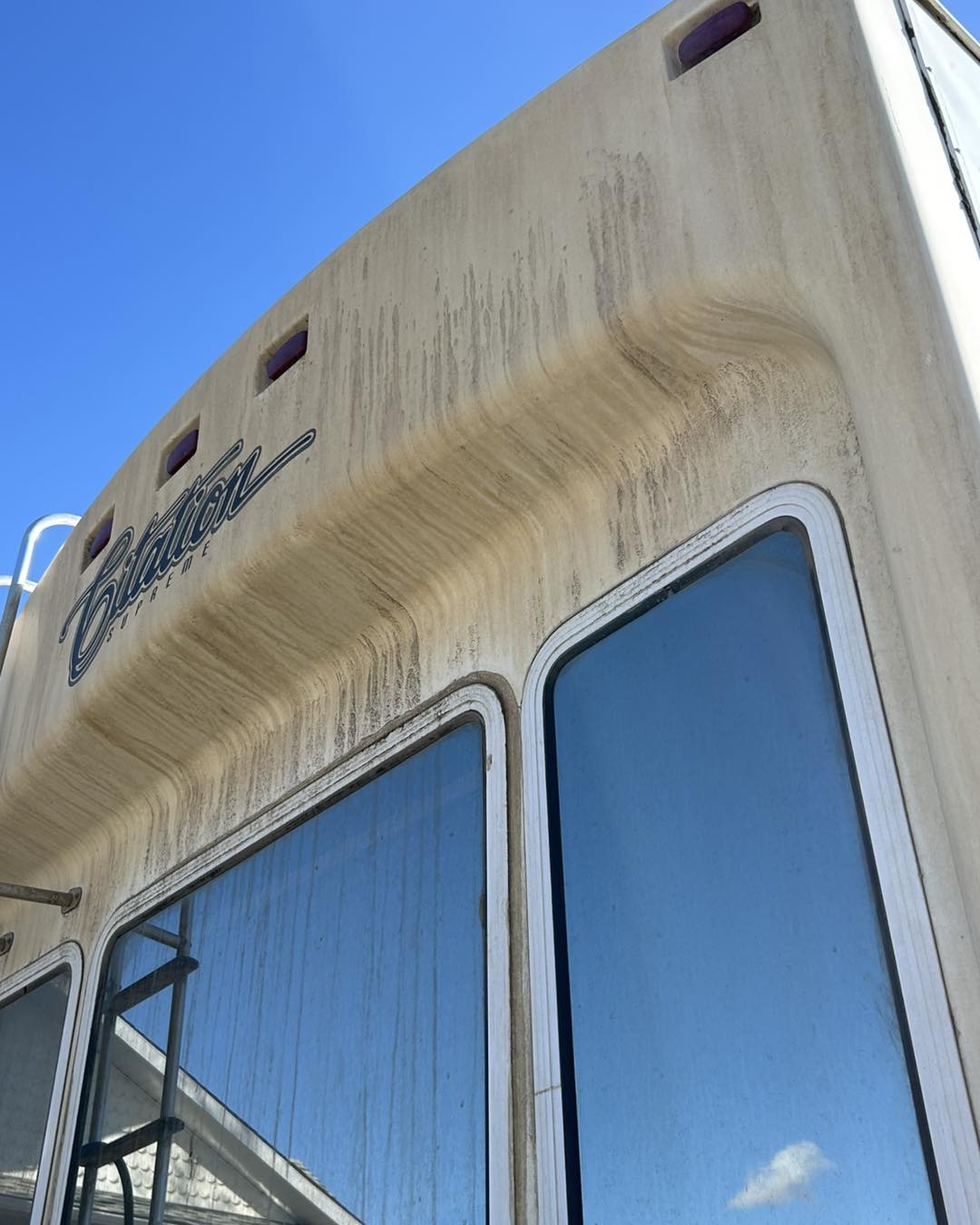 Complete Auto Detailing Facebook ad: Cleaned up this trailer and polished it up.