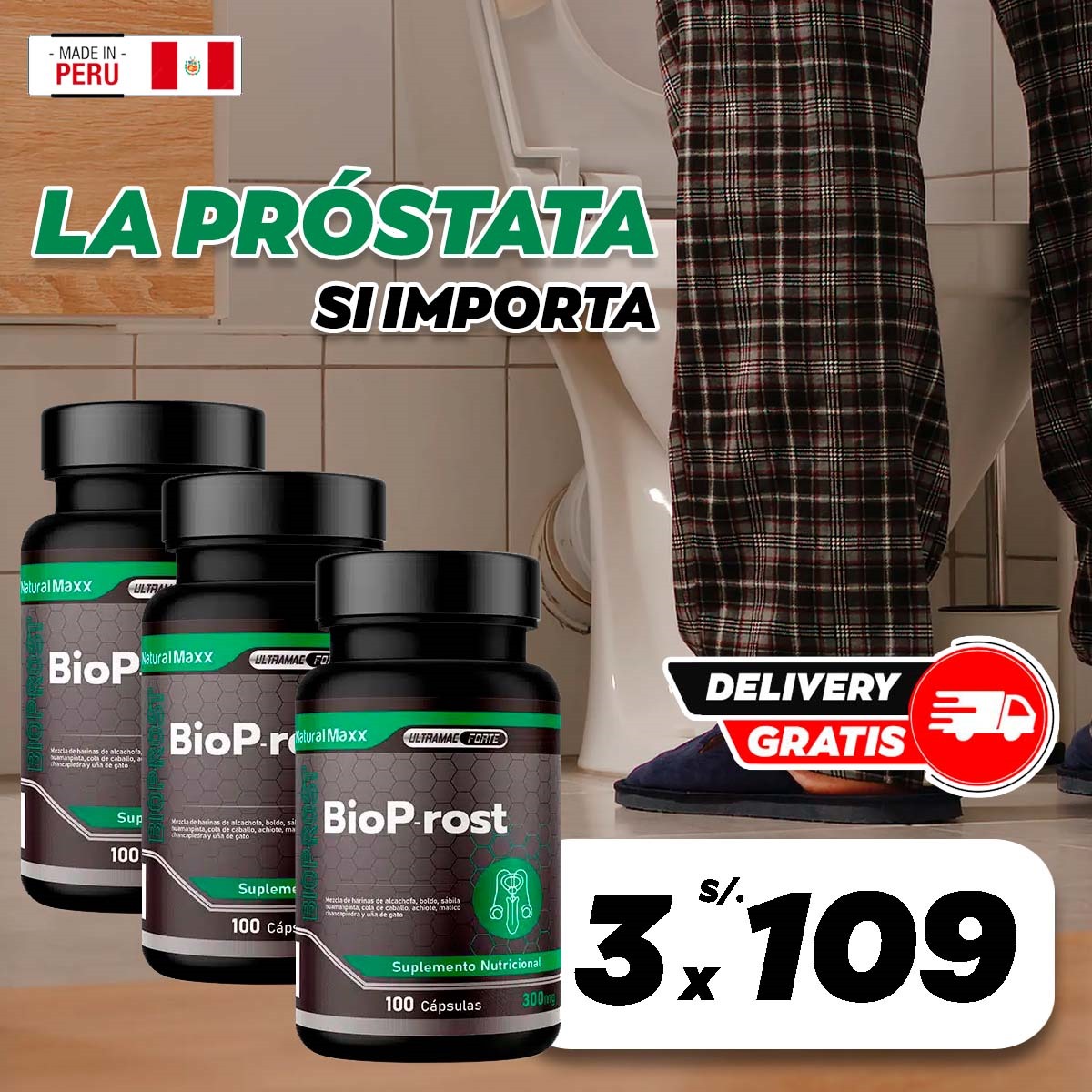 Natural Maxx Delivery Facebook ad: DELIVERY GRATIS
