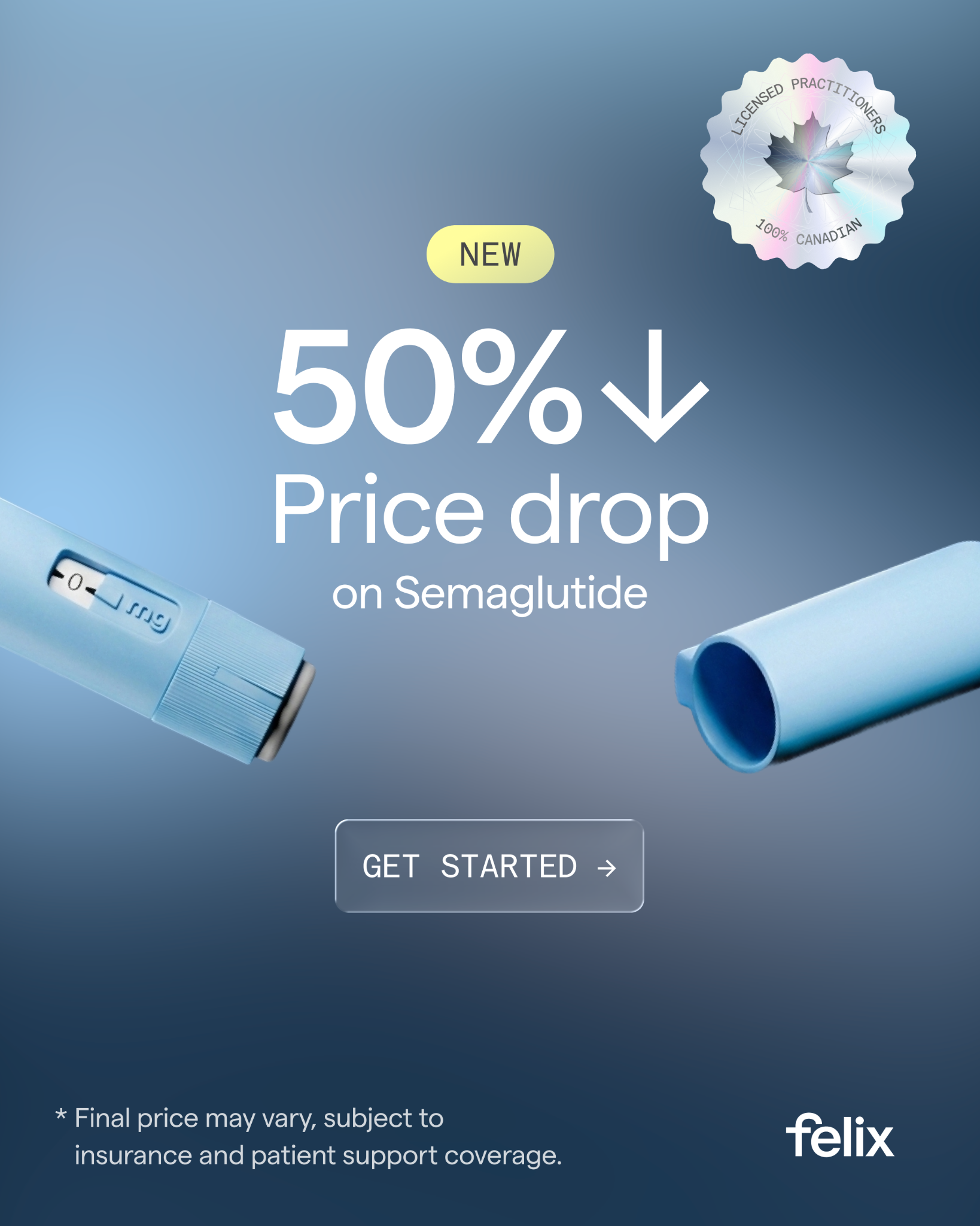 Felix Health Facebook ad