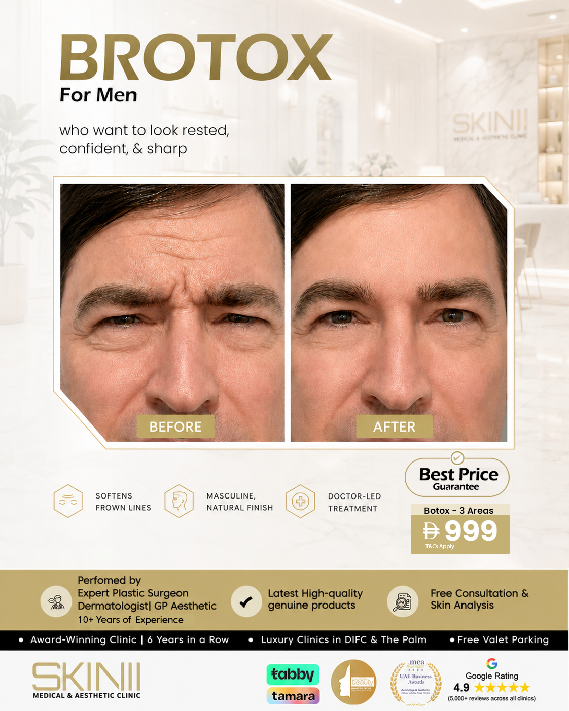 Skin111 Clinics Facebook ad from Jun 22, 2026