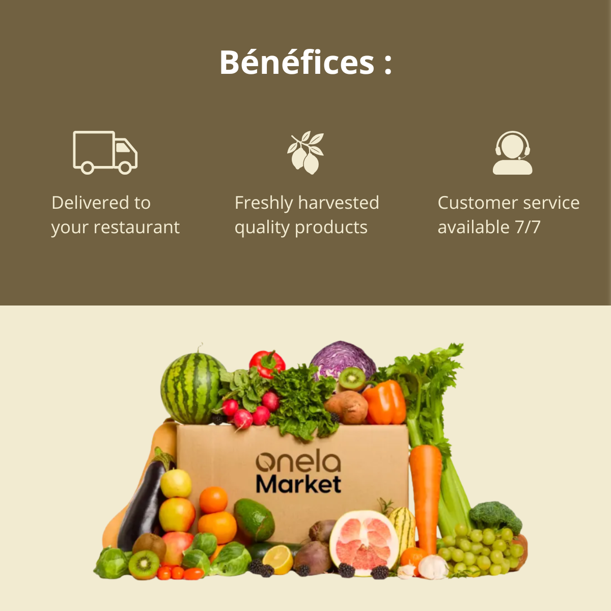 Onela Market  Facebook ad