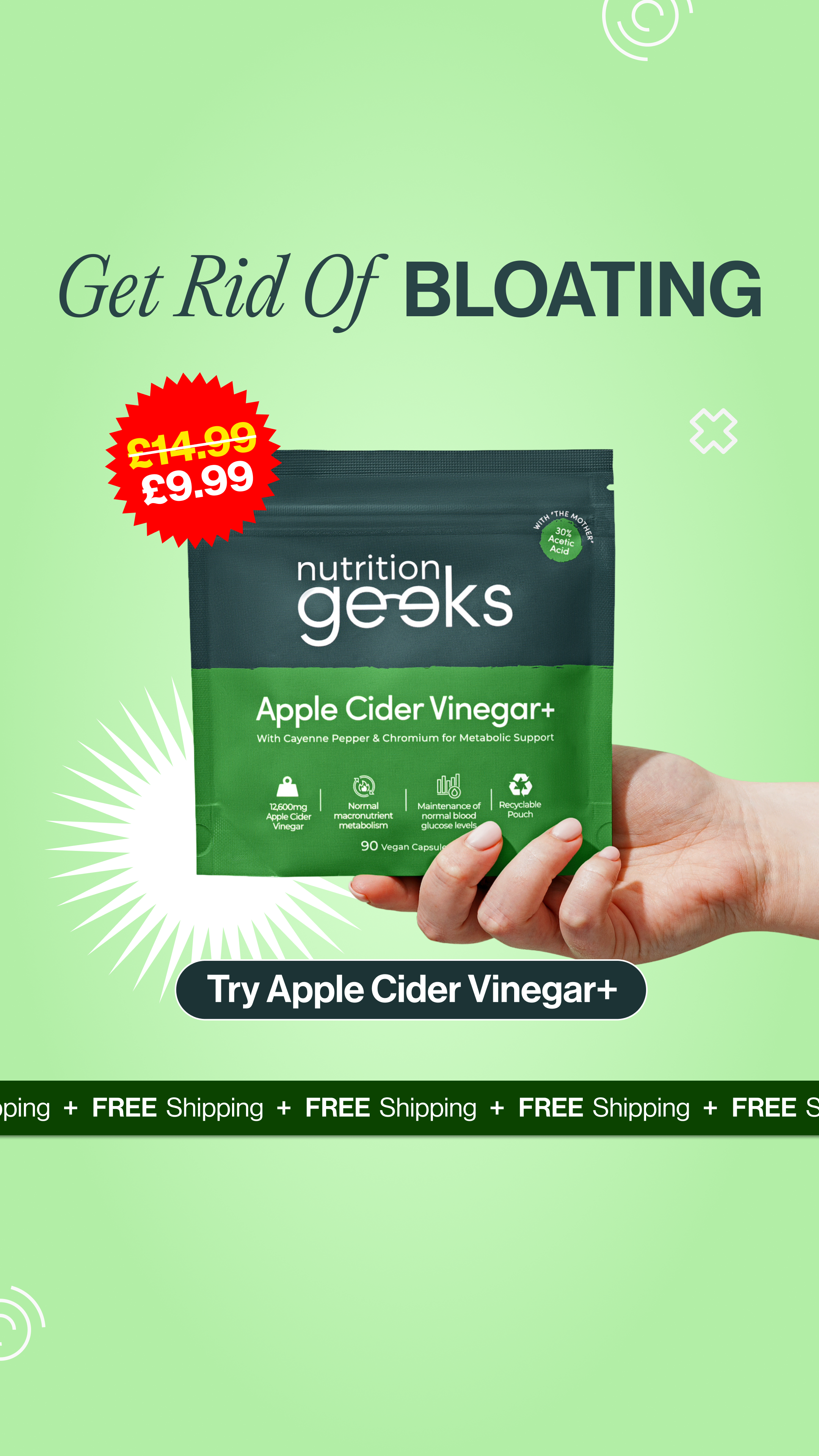 Nutrition Geeks Facebook ad