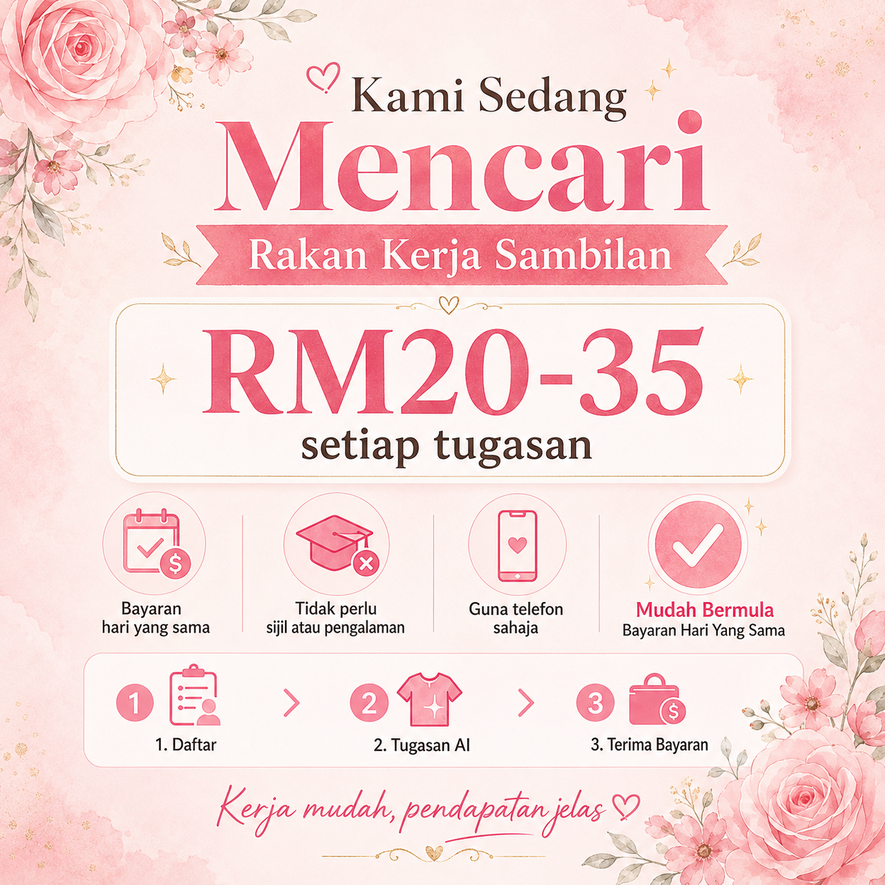 DQFLKehucg2 Facebook ad: FortunePapa Malaysia - Earn Cash by Visiting Brand Websites
