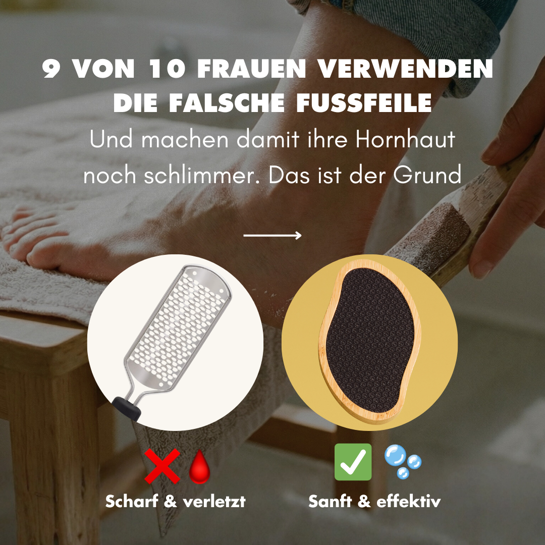 Valeria & Viktor Facebook ad: Schieb Fusspflege nicht weiter auf!