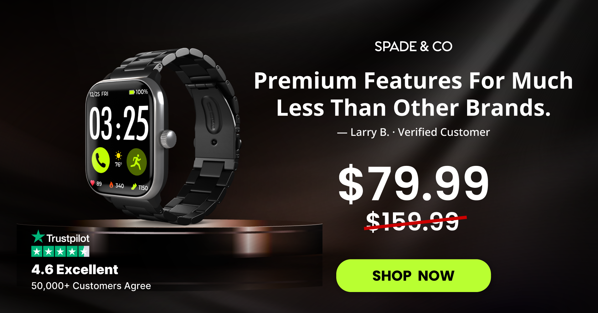 Spade & Co Facebook ad