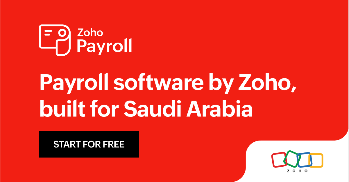 Zoho Payroll Facebook ad