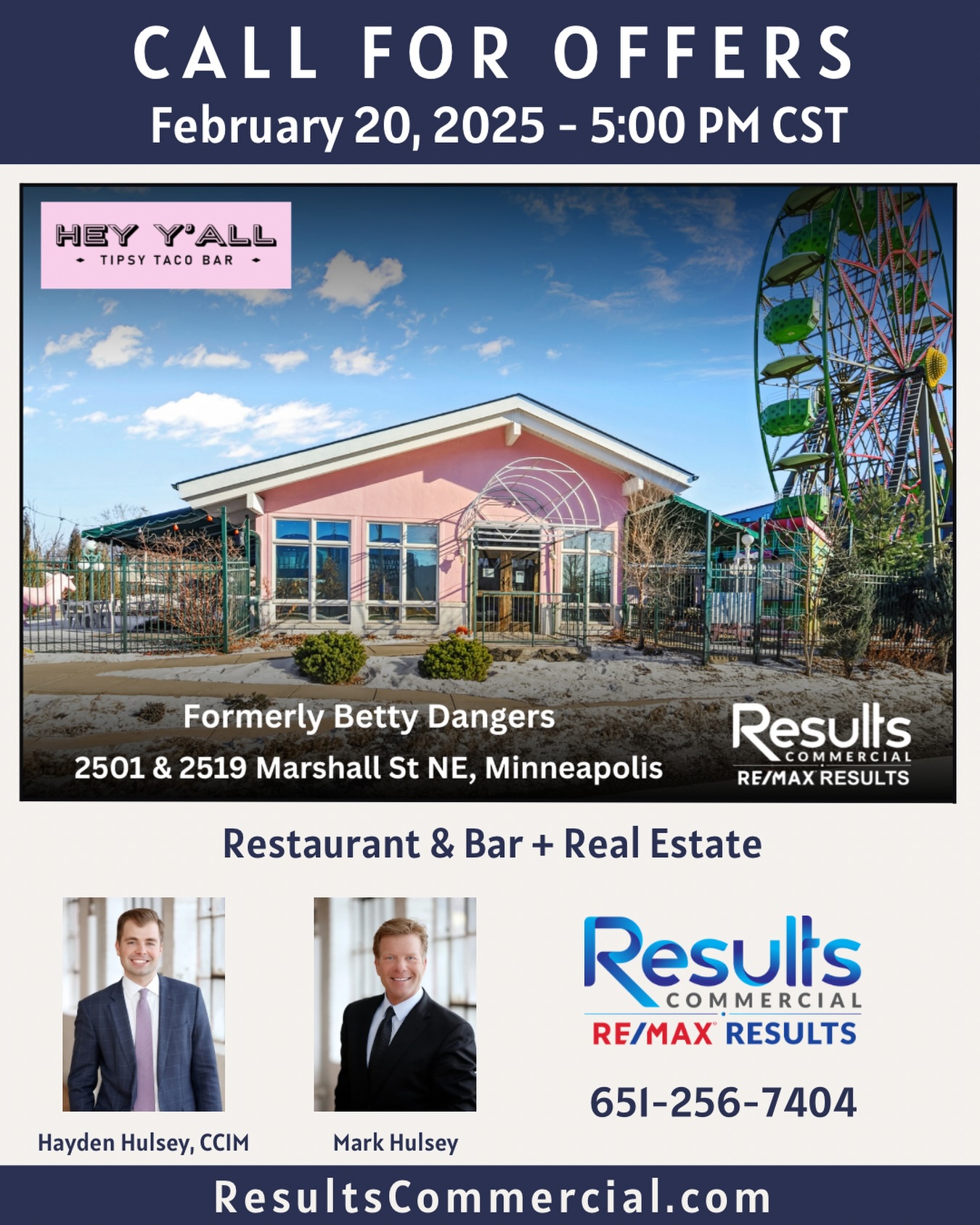 Results Commercial Facebook ad: Attention Restaurateurs and Chefs!