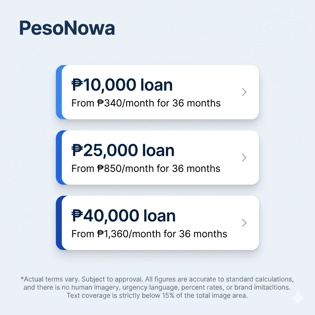 PesoNowa PH Facebook ad