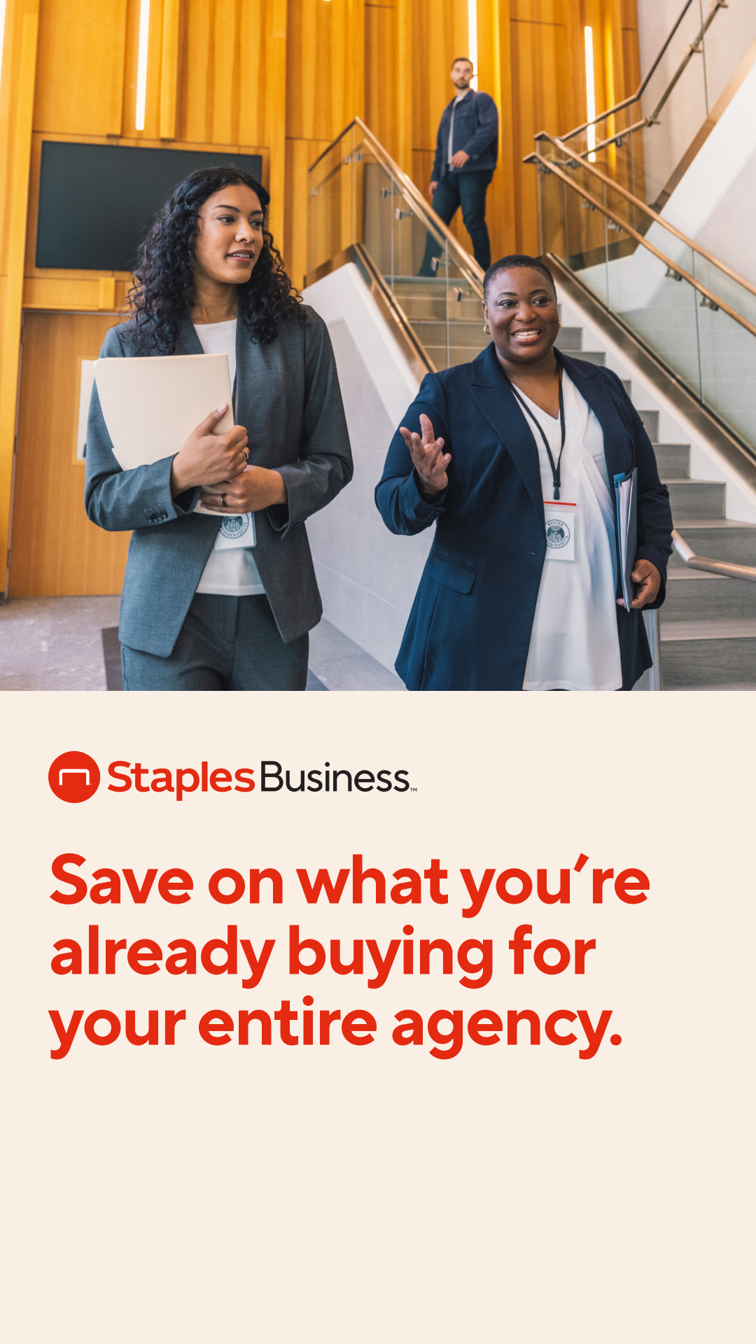 Staples Business Facebook ad