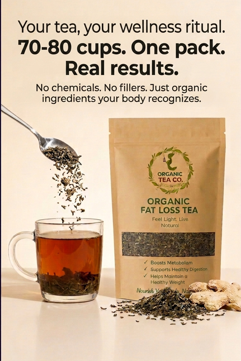 Organic Tea Co. Facebook ad