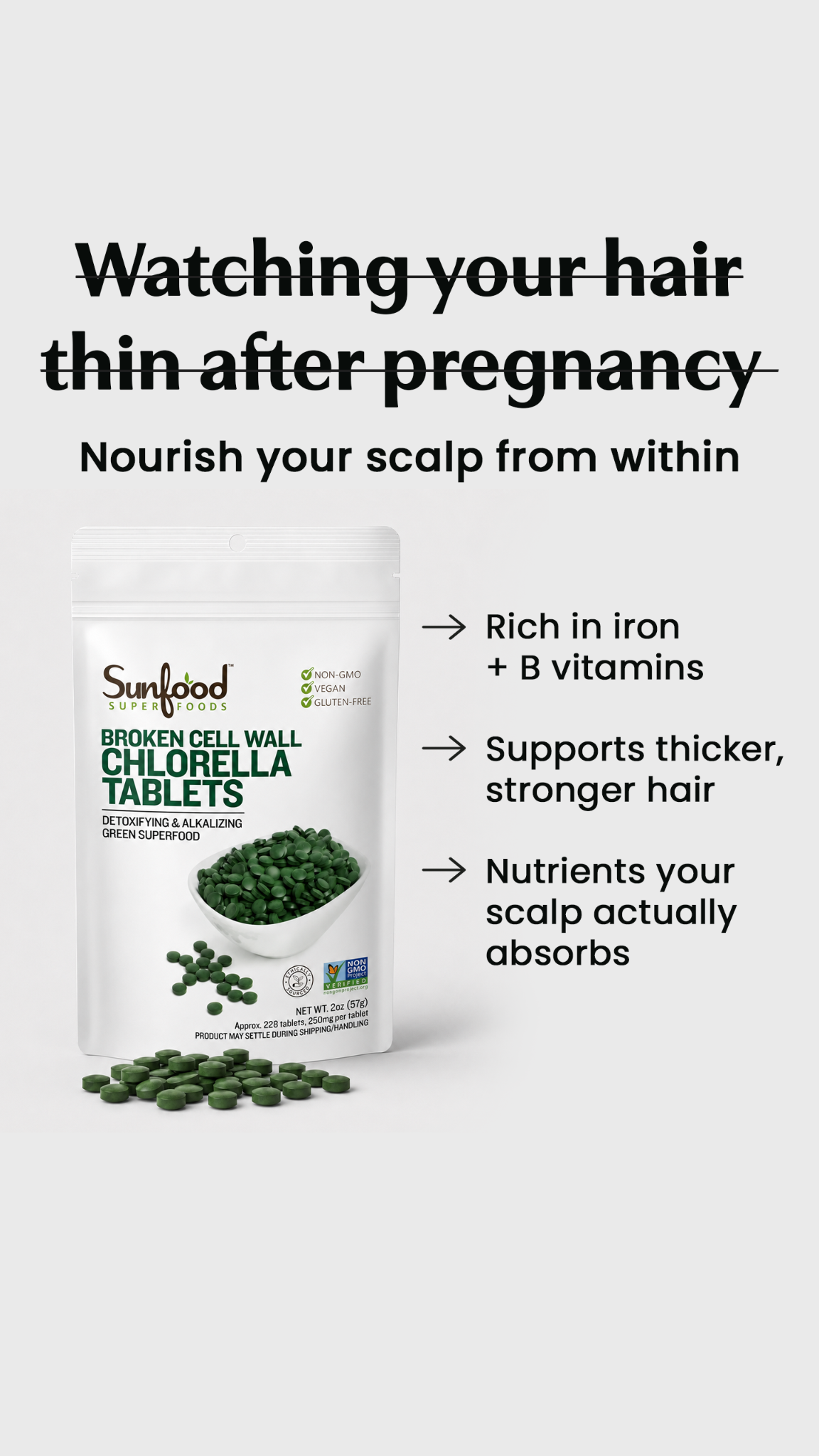 Sunfood Superfoods Facebook ad