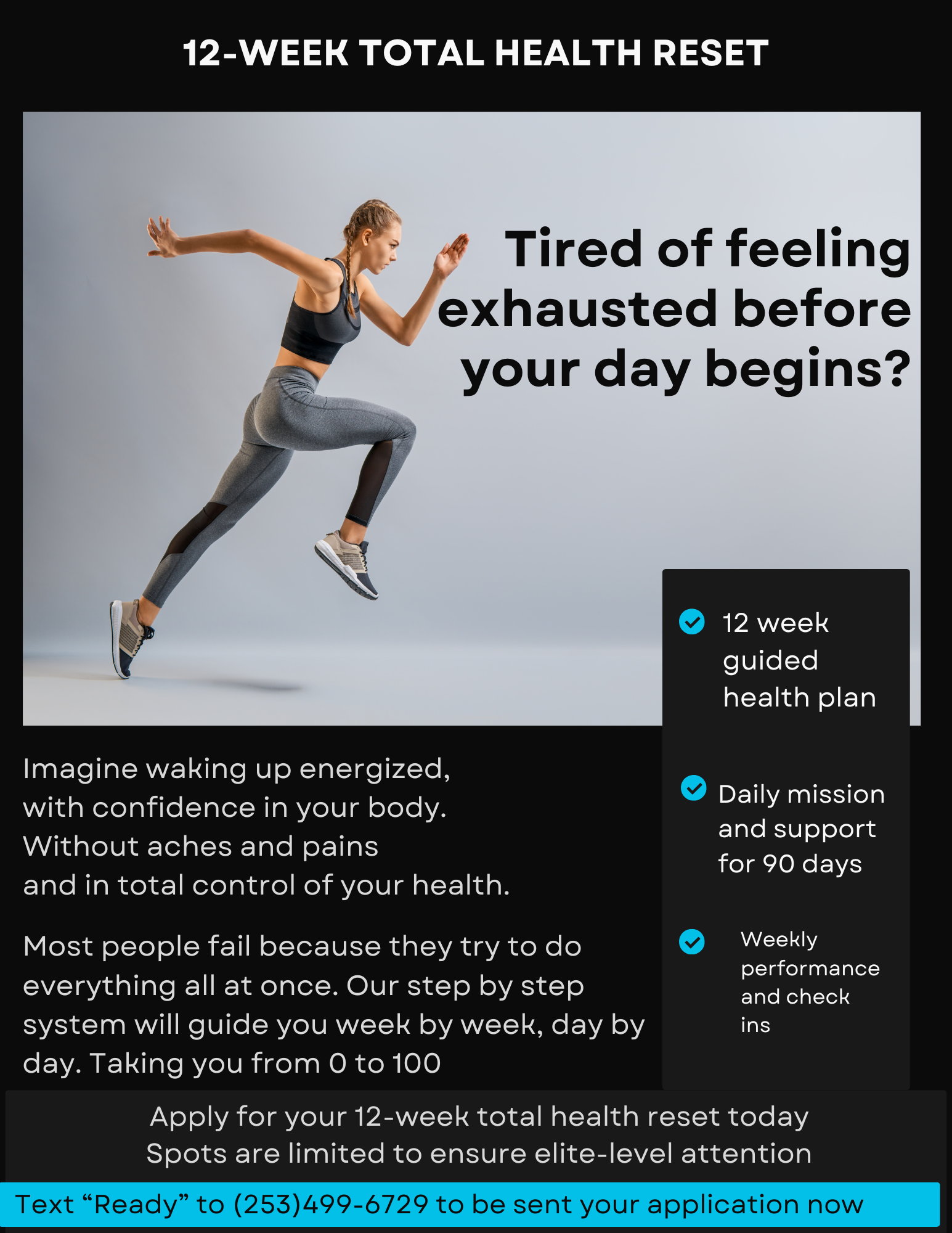 Make It Rain Fitness Facebook ad