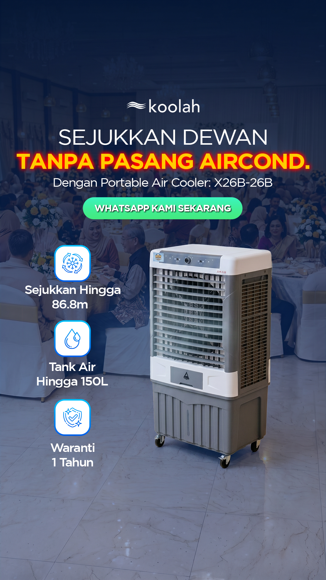 Koolah Air Cooler Facebook ad
