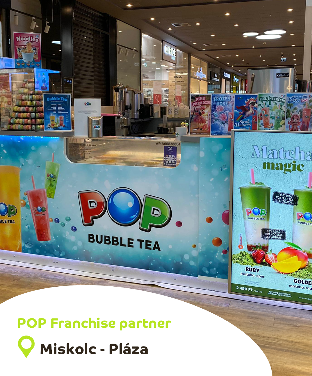 POP Bubble Tea Facebook ad