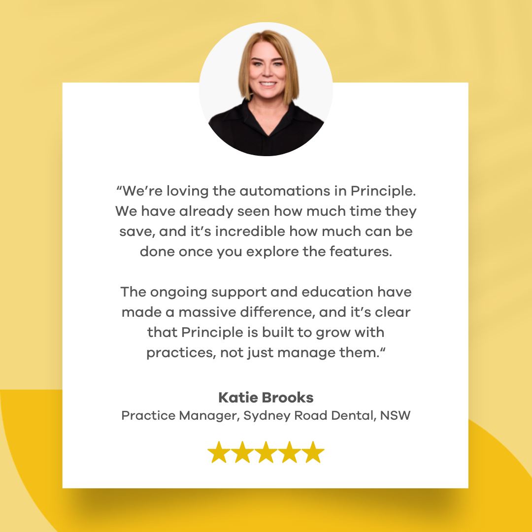 Principle Dental Software Facebook ad
