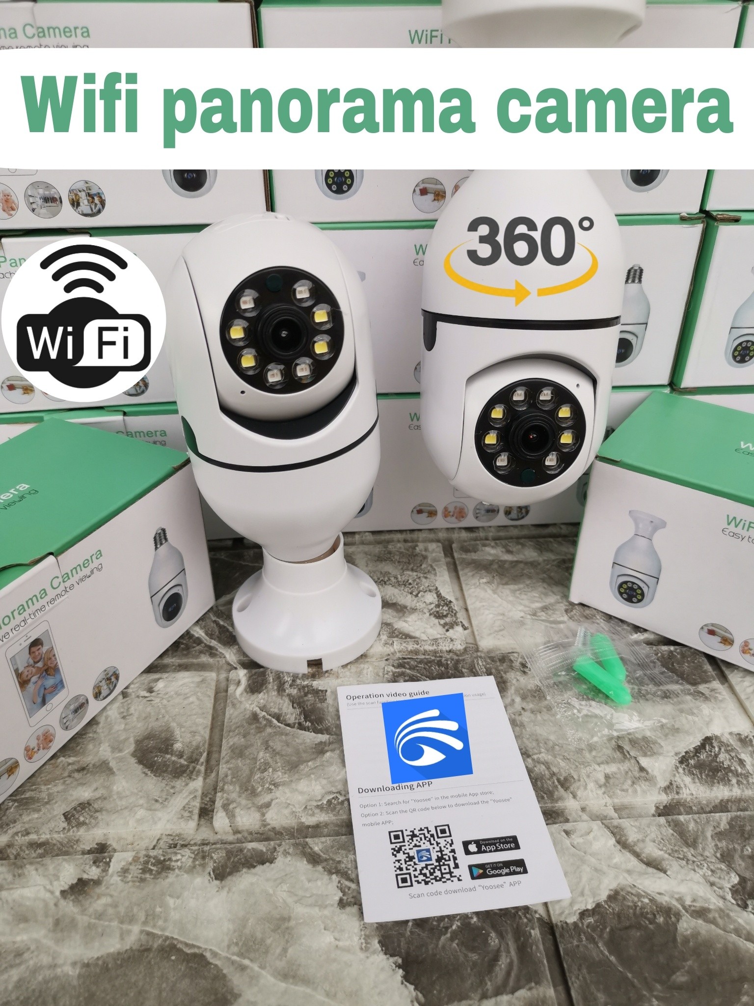 yes tech store Facebook ad: حاب تعس وتأمن دارك، حانوتك، ولا الڤاراج ديالك…