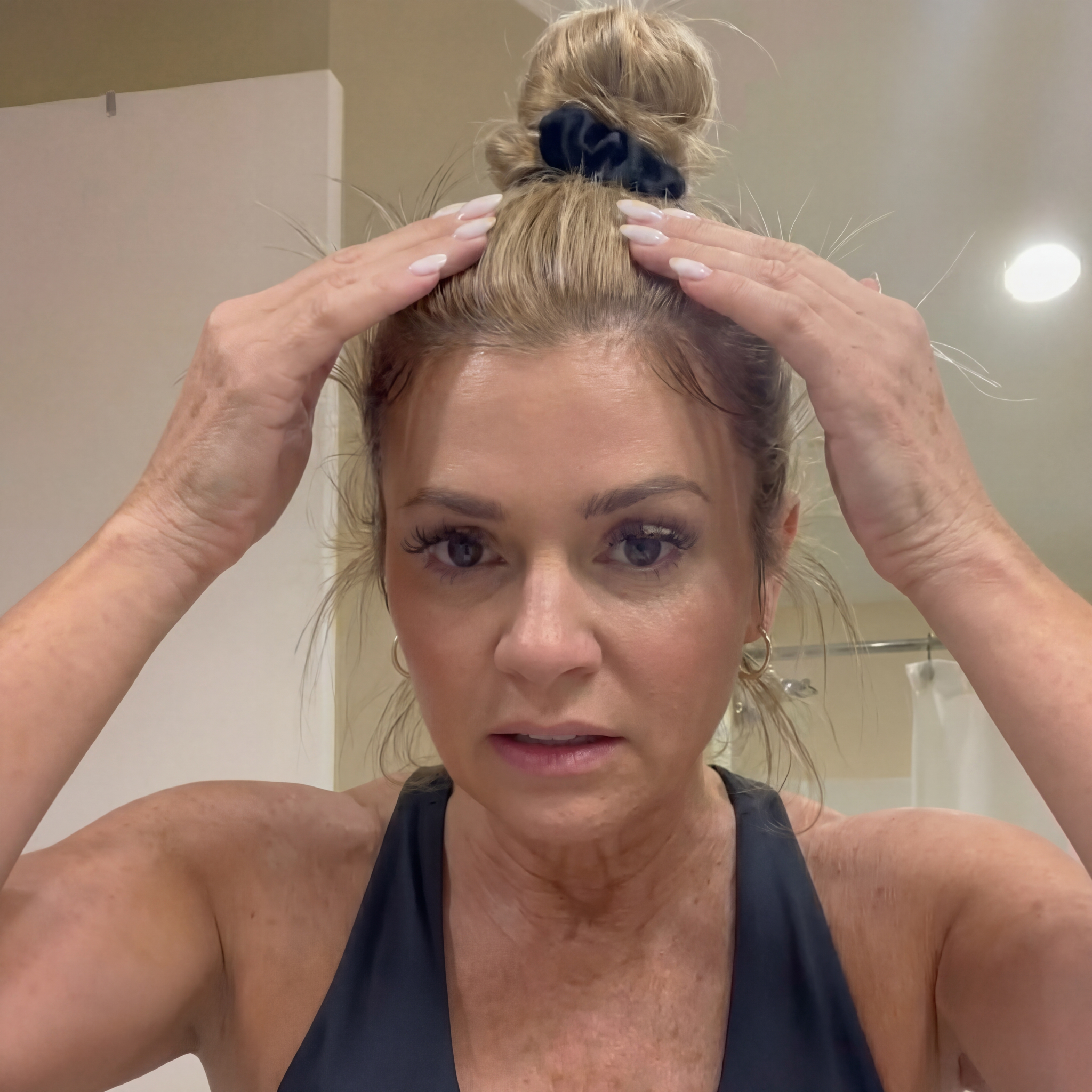 Kate Haswell Facebook ad: Read this if your hair stopped being your hair