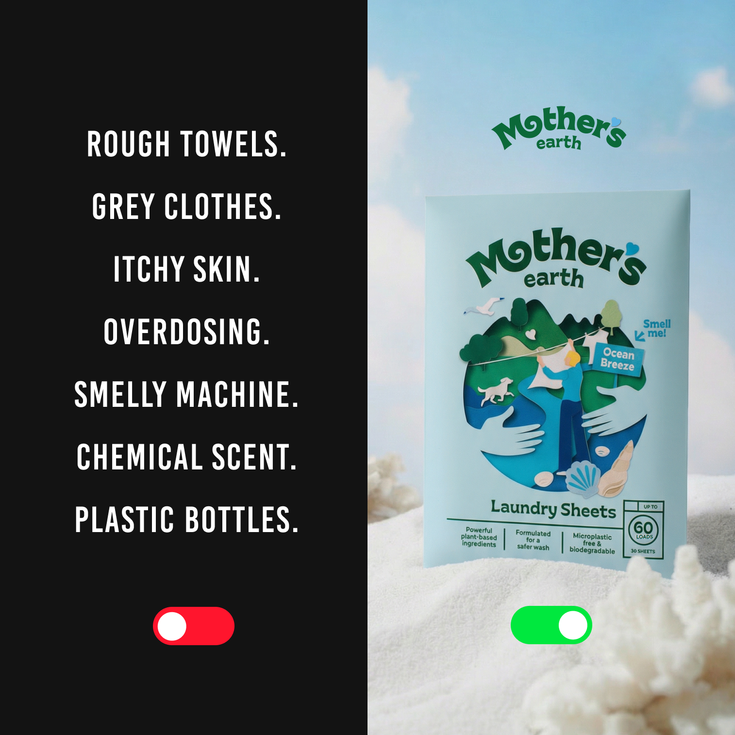 Mothers Earth Facebook ad