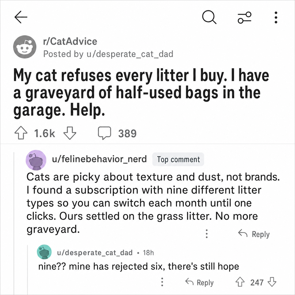 Kitty Poo Club Facebook ad