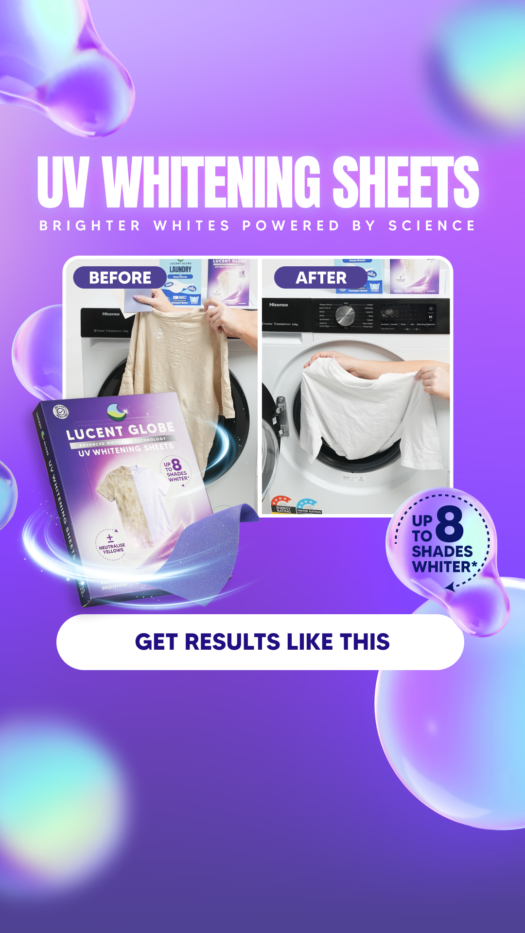 Lucent Globe Facebook ad
