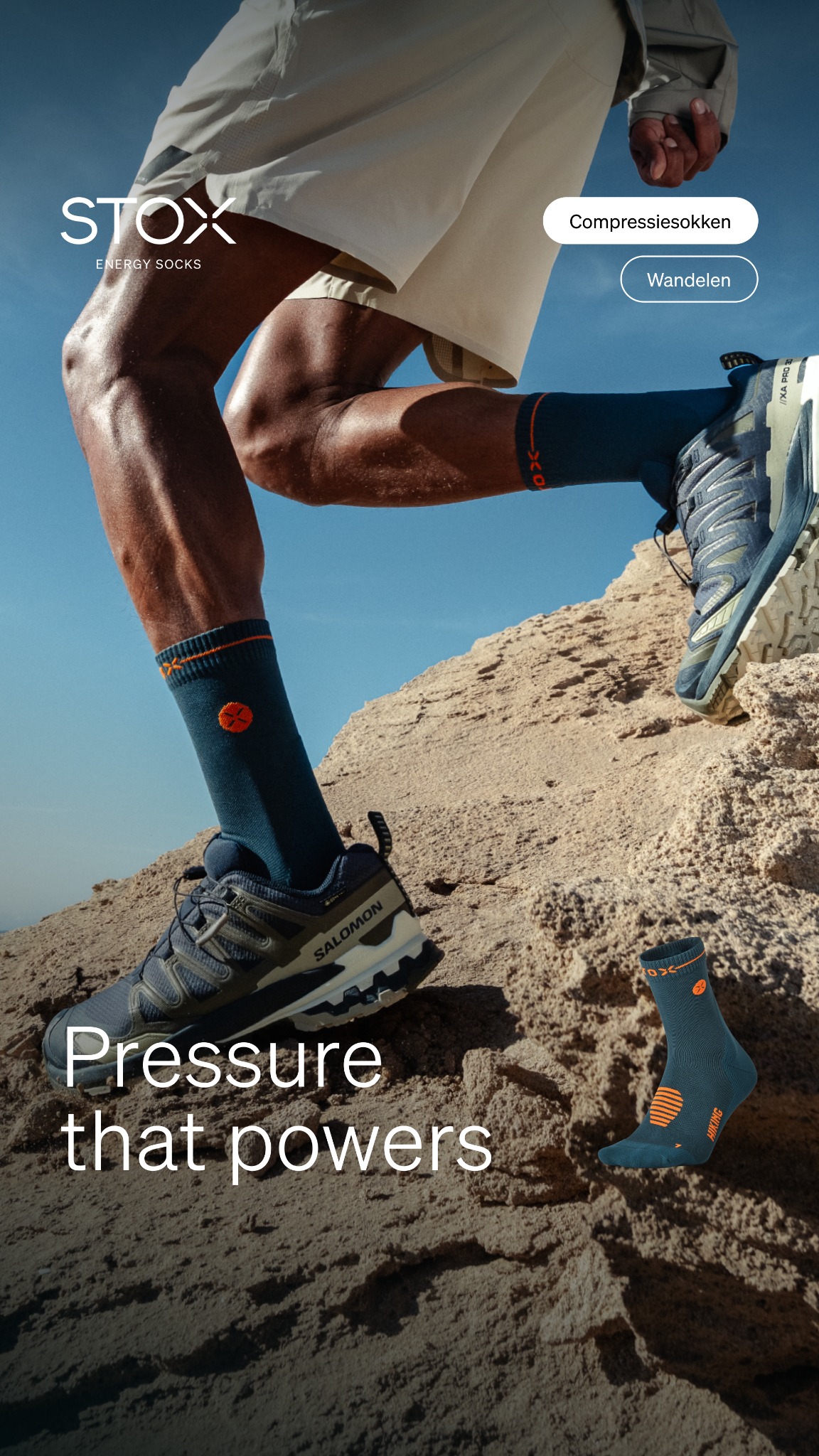 STOX Energy Socks Facebook ad