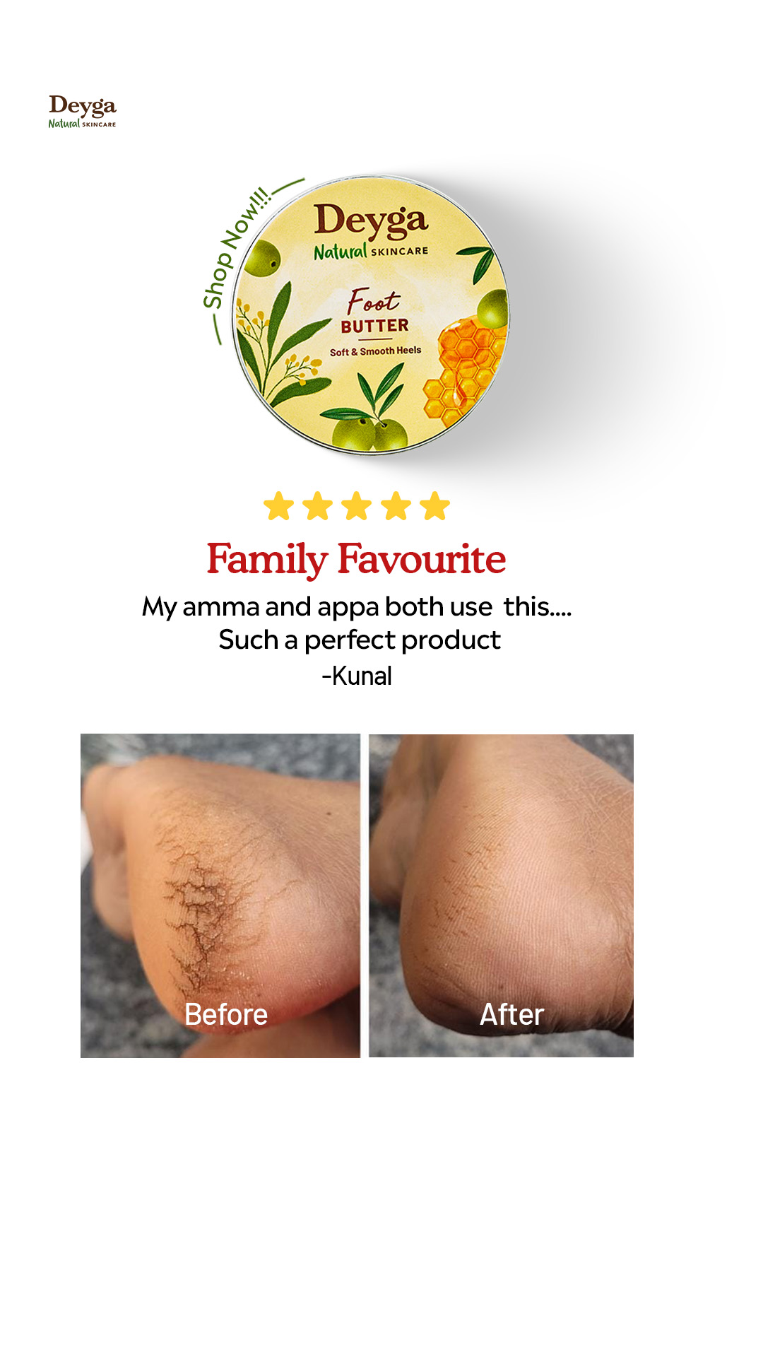 Deyga Organics Facebook ad