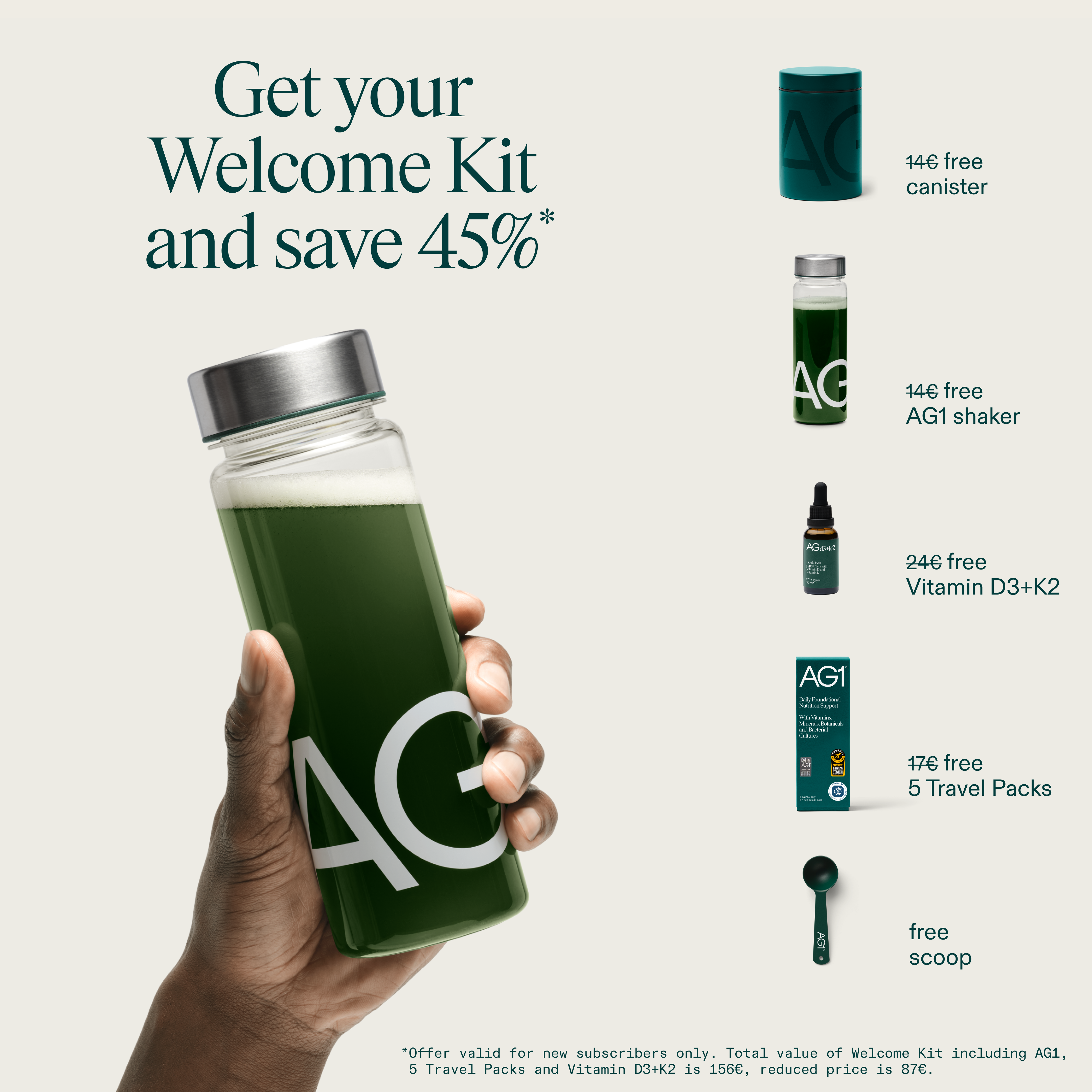 AG1 by Athletic Greens Facebook ad