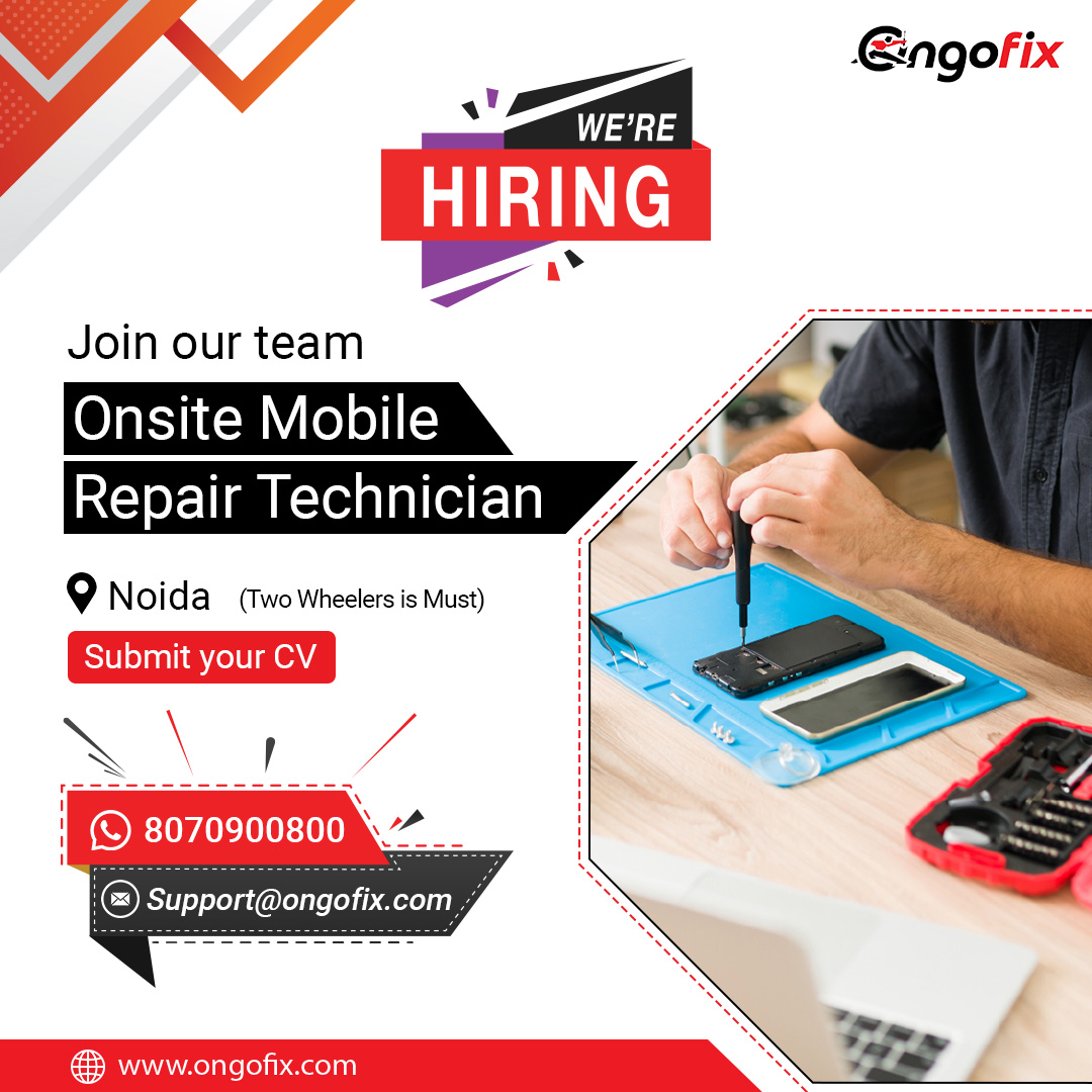 Ongofix Facebook ad: Submit your CV now