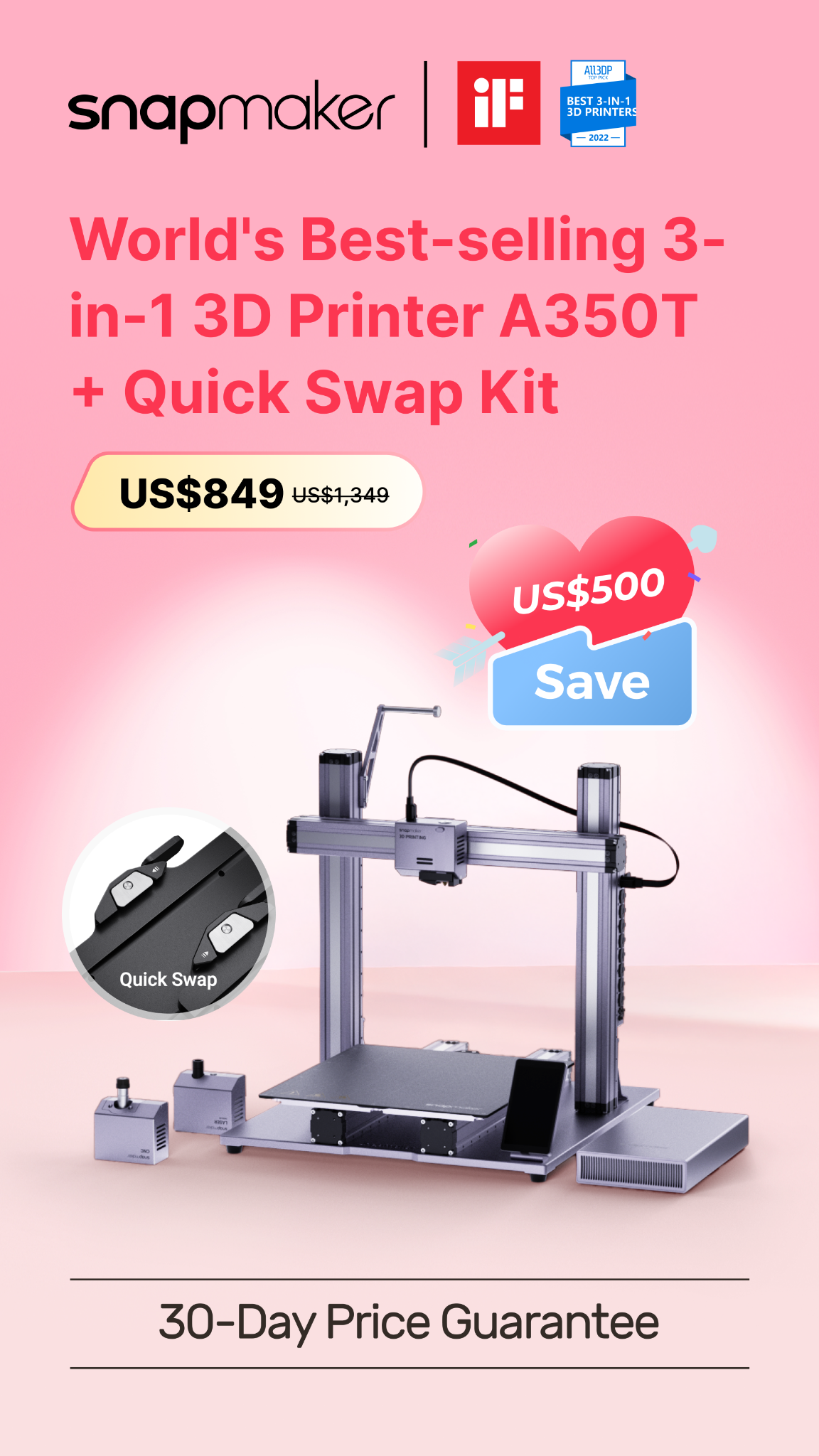 Snapmaker Facebook ad