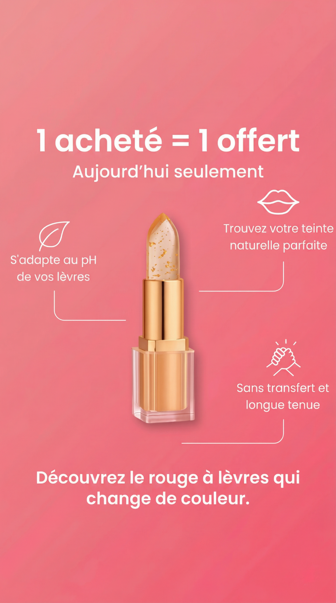 Aenoya Facebook ad: 1 ACHETÉ = 1 OFFERT