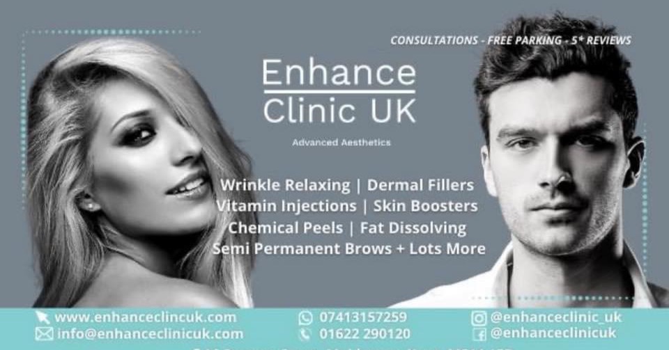 Enhance Clinic UK Facebook ad: Exclusive Kent Clinic