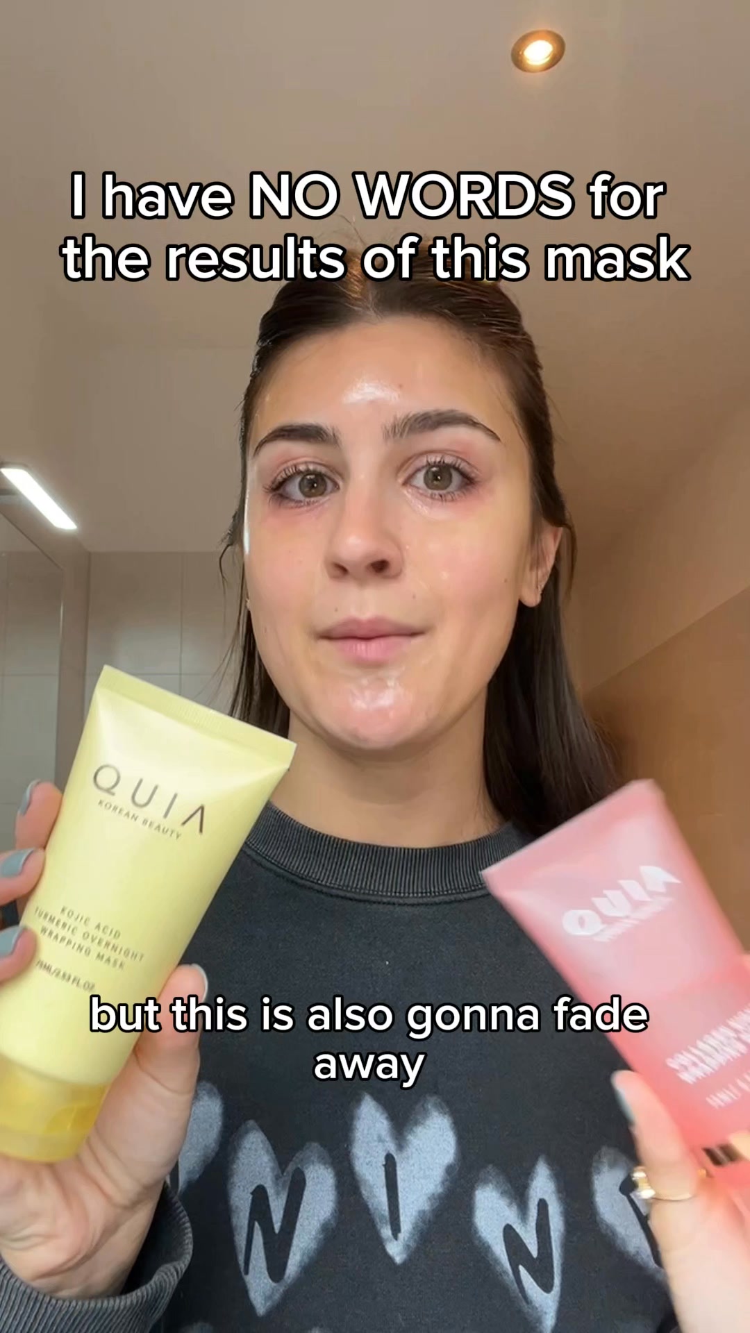 Quia Korean Skincare Facebook ad: Dark Spots Gone In 2 Weeks