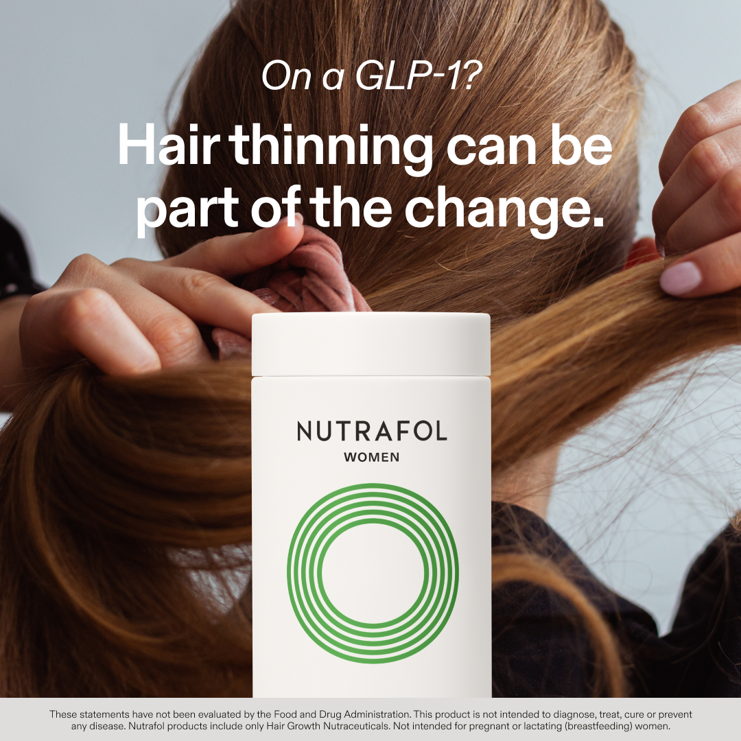 Nutrafol Facebook ad: Help Your Hair Keep Up