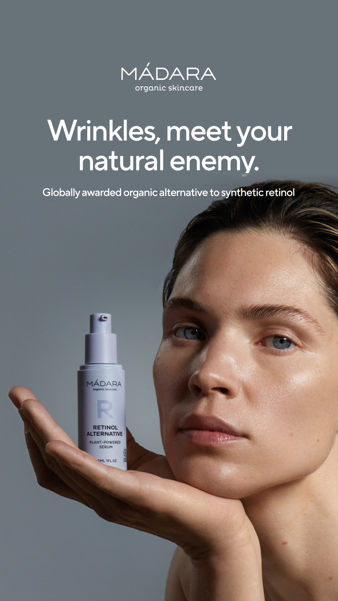 Mádara Organic Skincare Facebook ad